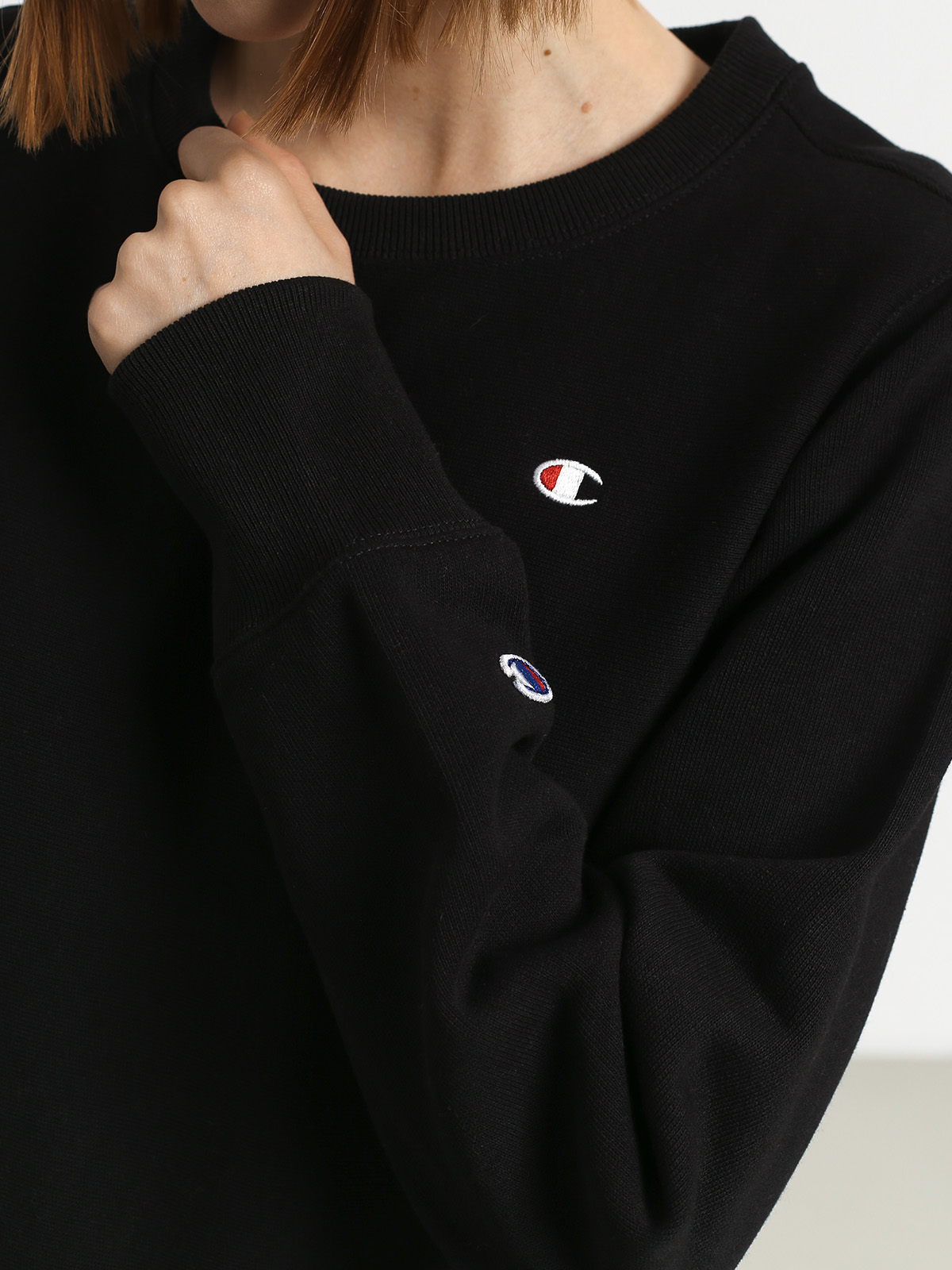 Mikina Champion Premium Reverse Weave Crewneck Wmn (nbk)