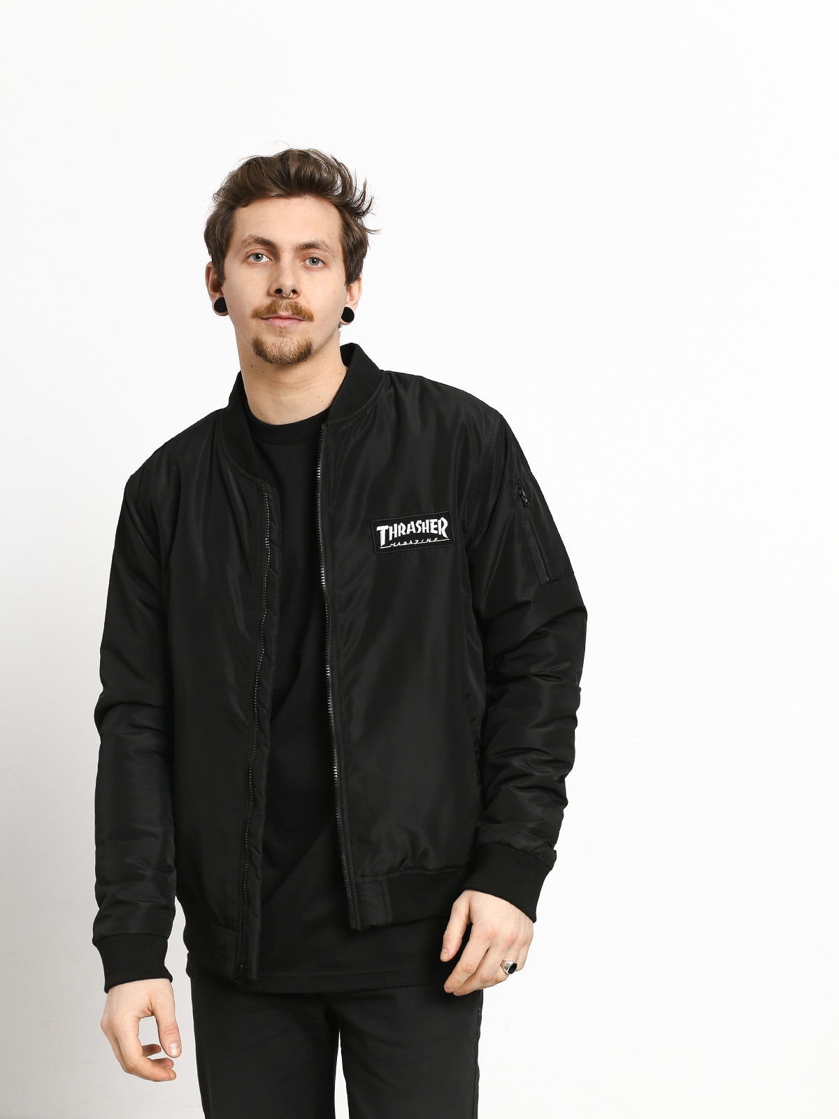 Bunda Thrasher Bomber (black)