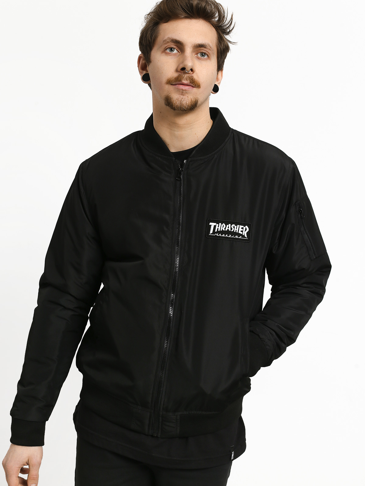Bunda Thrasher Bomber (black)