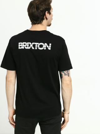 Tričko Brixton Interceptor II Prt (black)