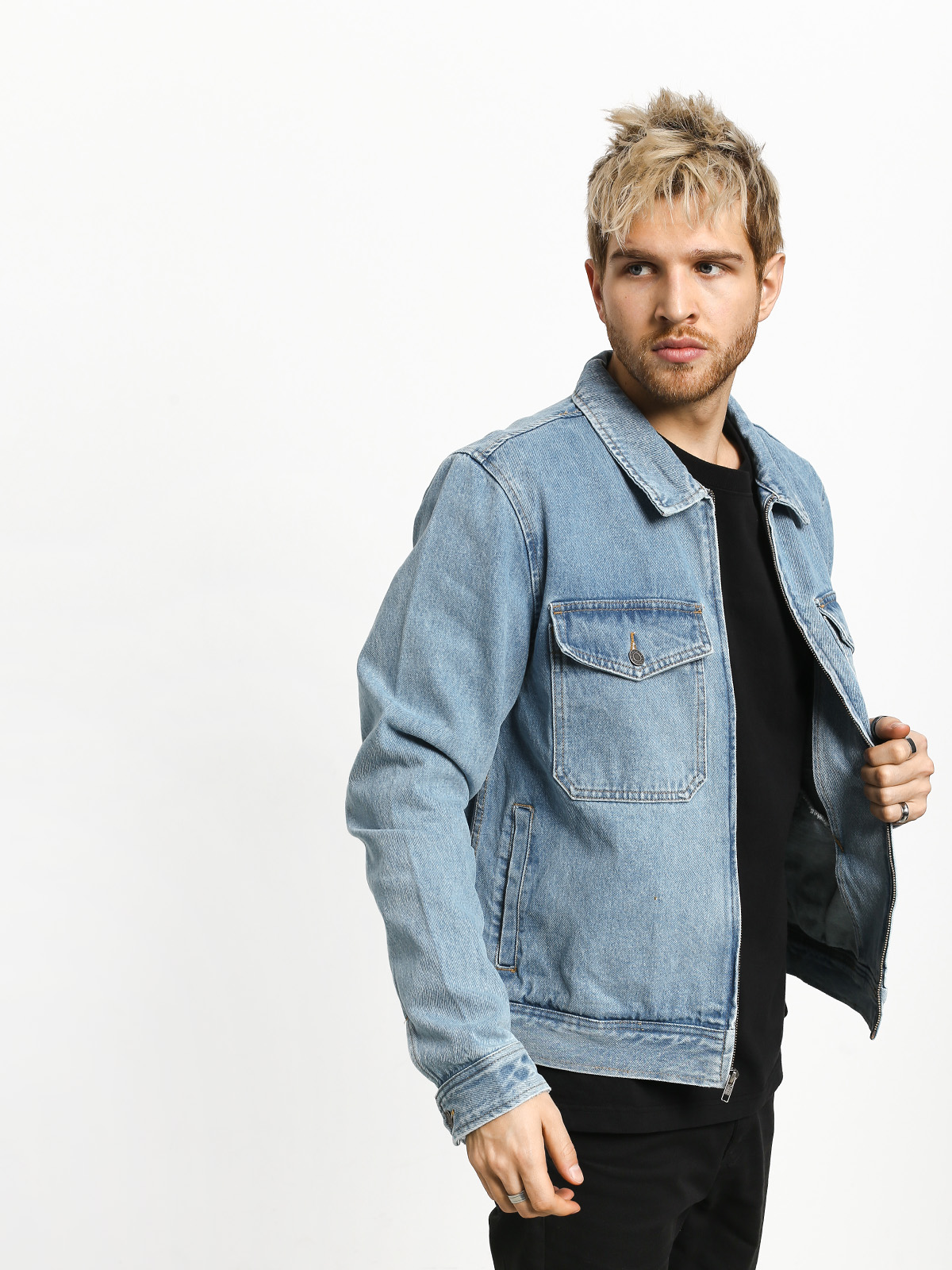 Bunda Stussy Denim Garage (light blue)