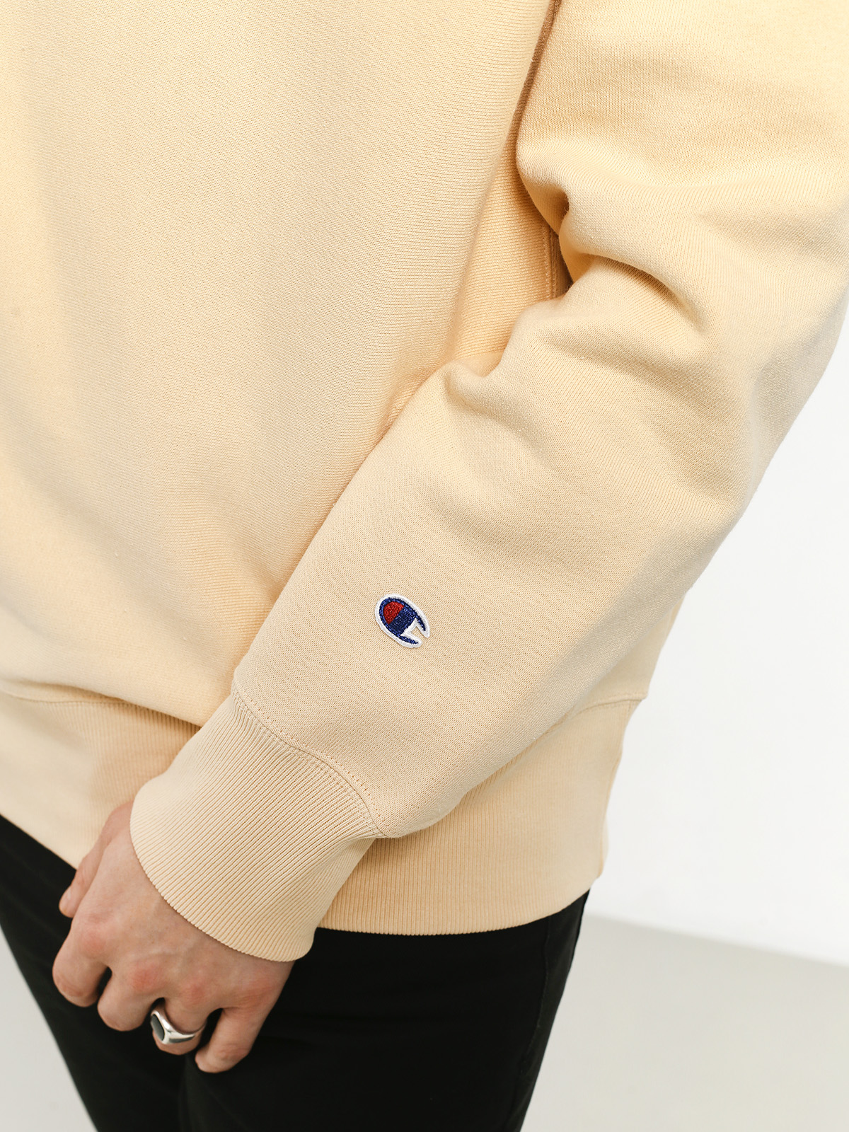 Mikina Champion Premium Reverse Weave Small Logo Crewneck (wet)