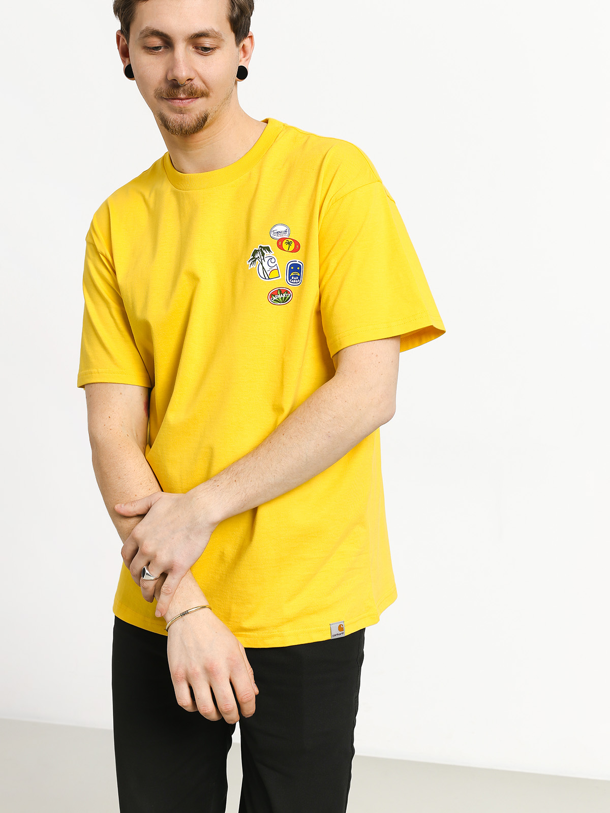 Tričko Carhartt WIP Bad Cargo (primula)