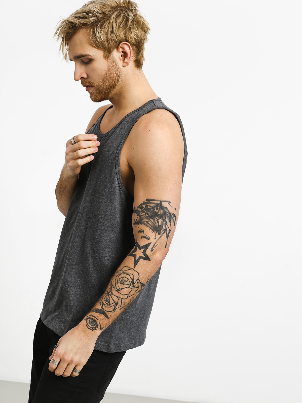 Tričko Element Basic (charcoal heather)