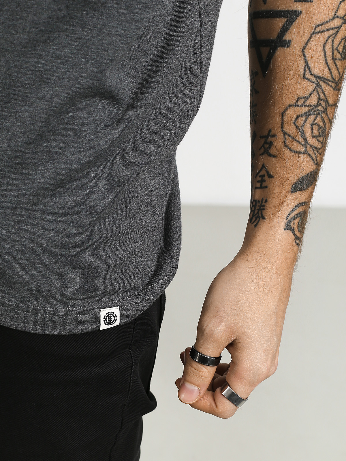 Tričko Element Basic (charcoal heather)