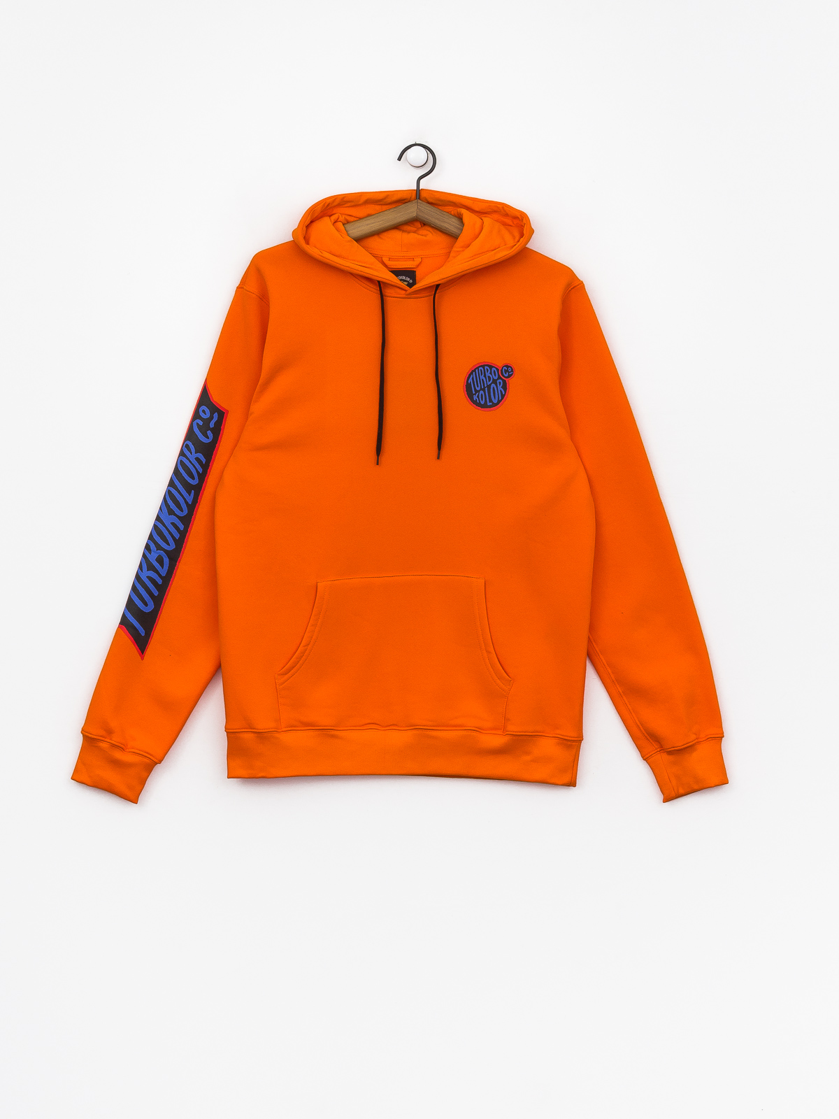Mikina s kapucí Turbokolor Banks HD (ogange)