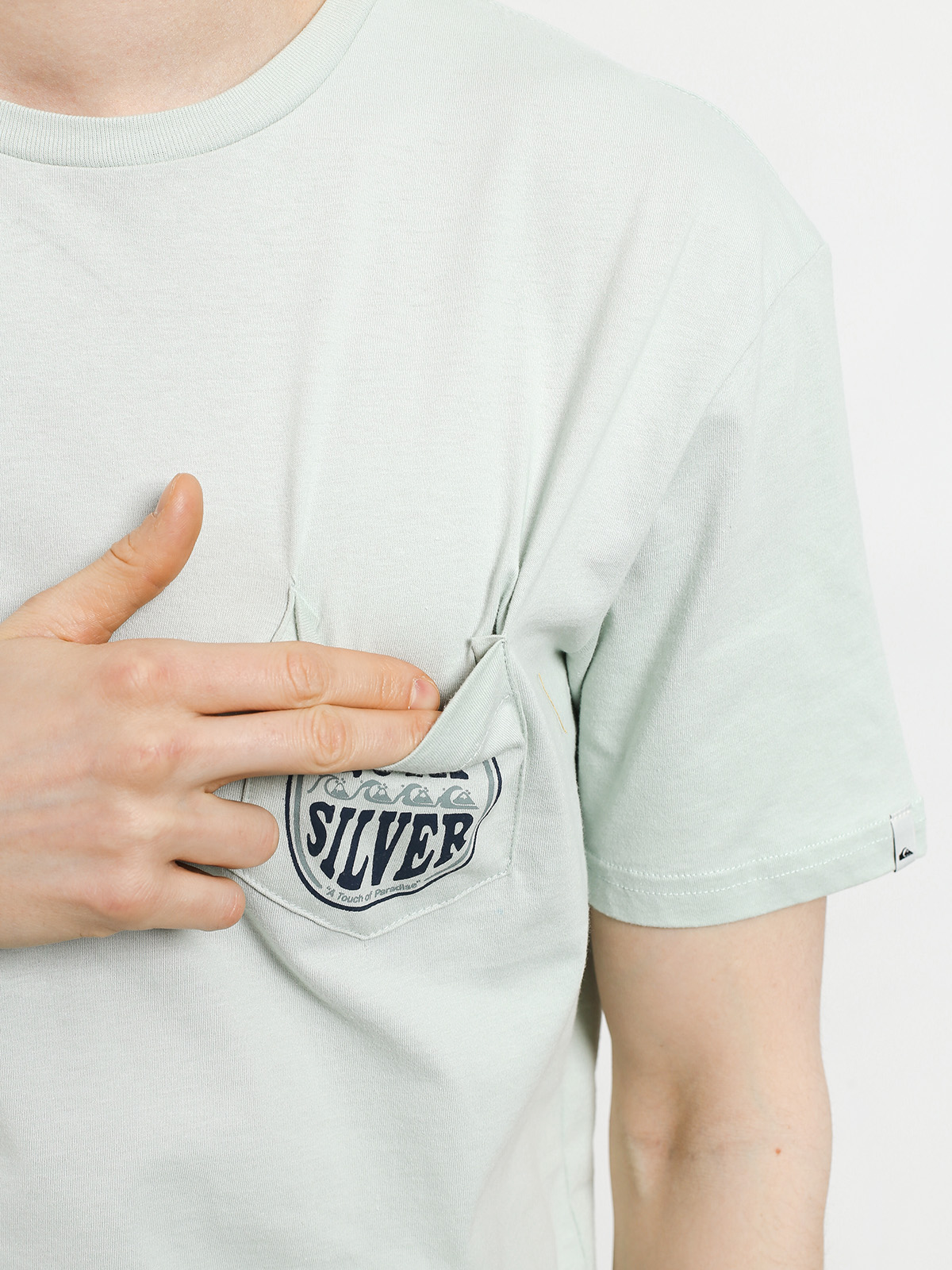 Tričko Quiksilver Quik Paradise (sky gray)