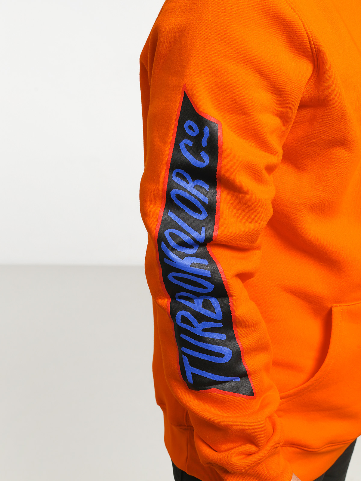 Mikina s kapucí Turbokolor Banks HD (ogange)