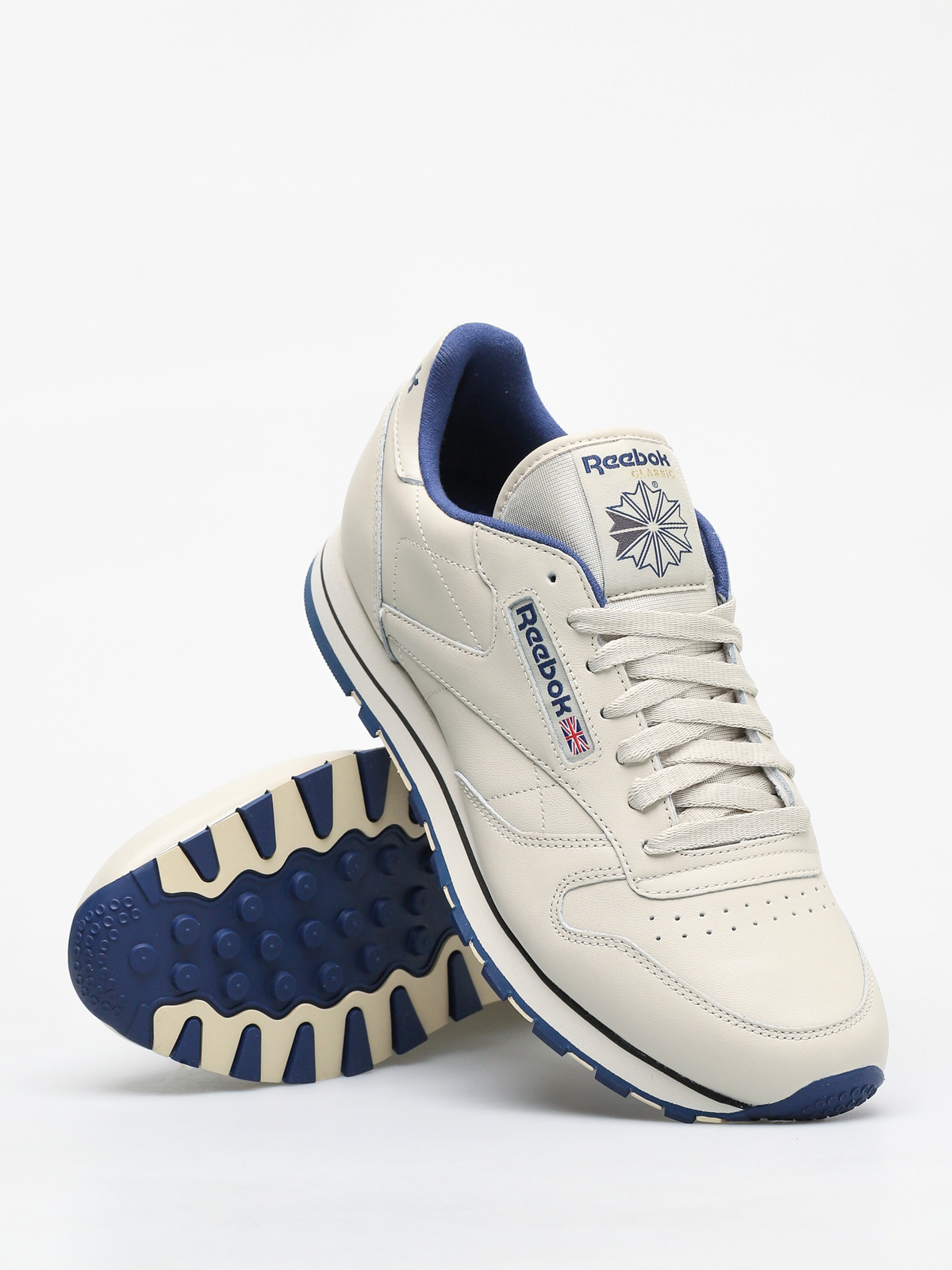 Boty Reebok Boty Cl Lthr (ecru/navy)