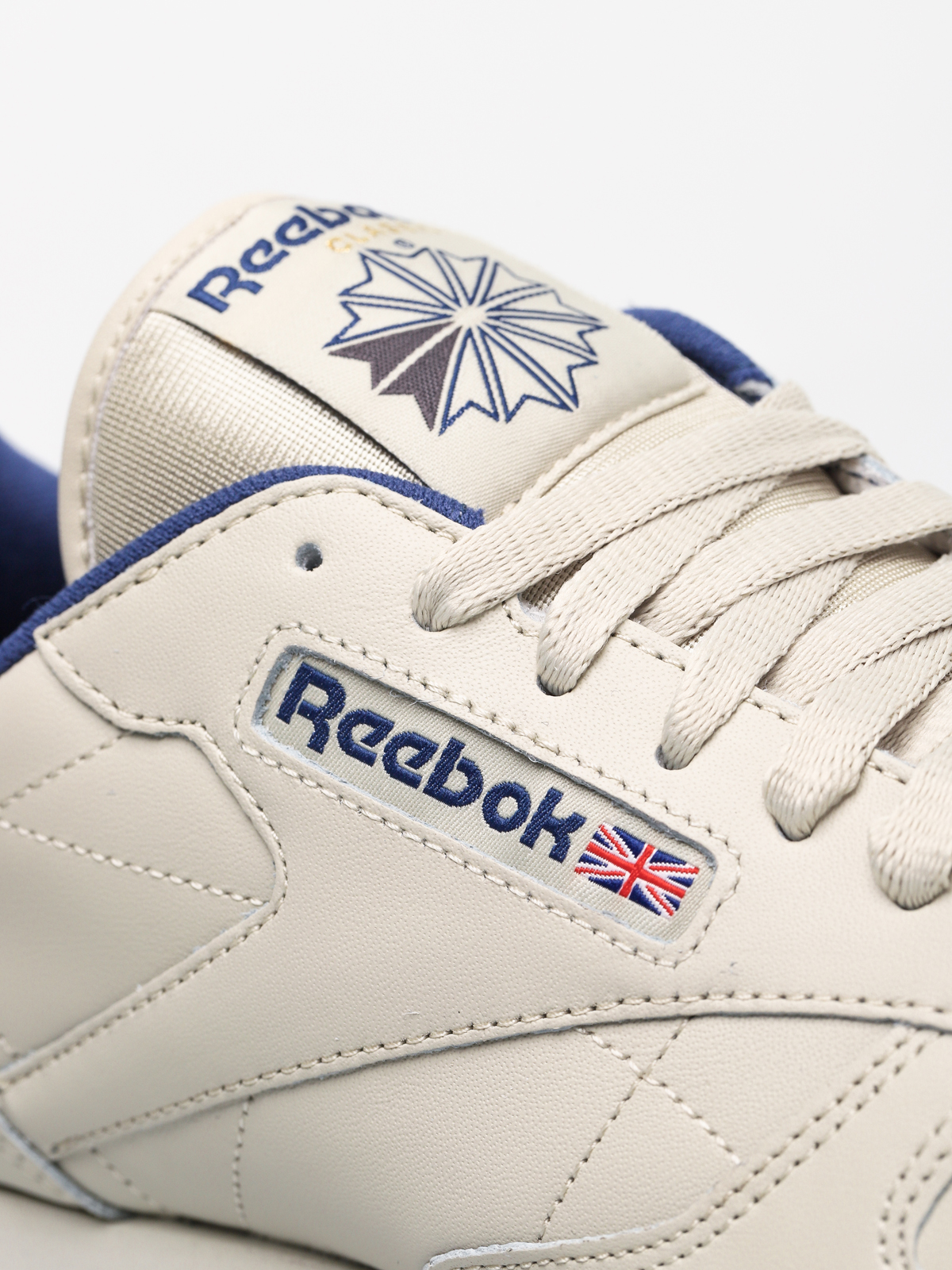Boty Reebok Boty Cl Lthr (ecru/navy)