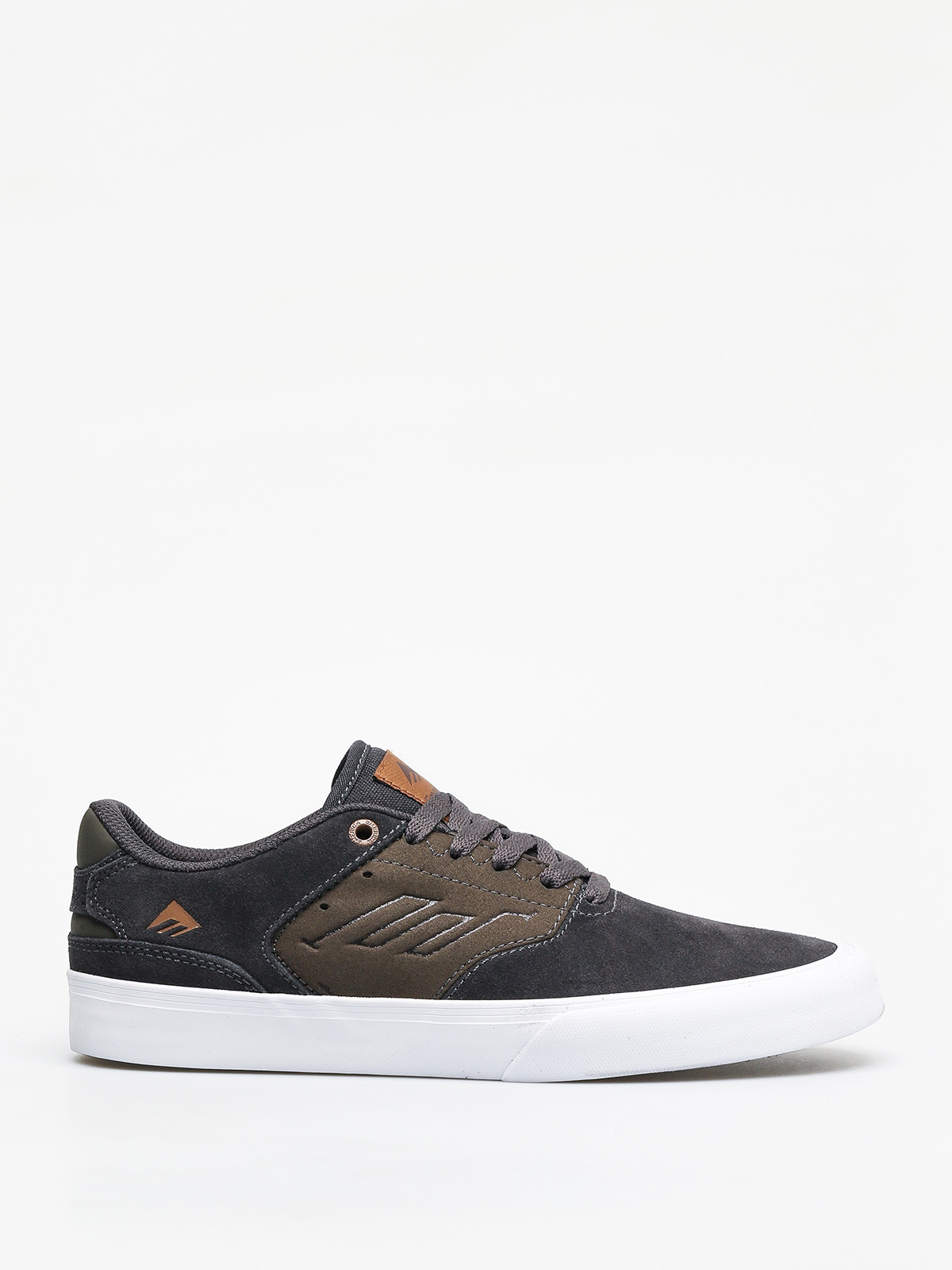 Boty Emerica The Reynolds Low Vulc (grey/green)