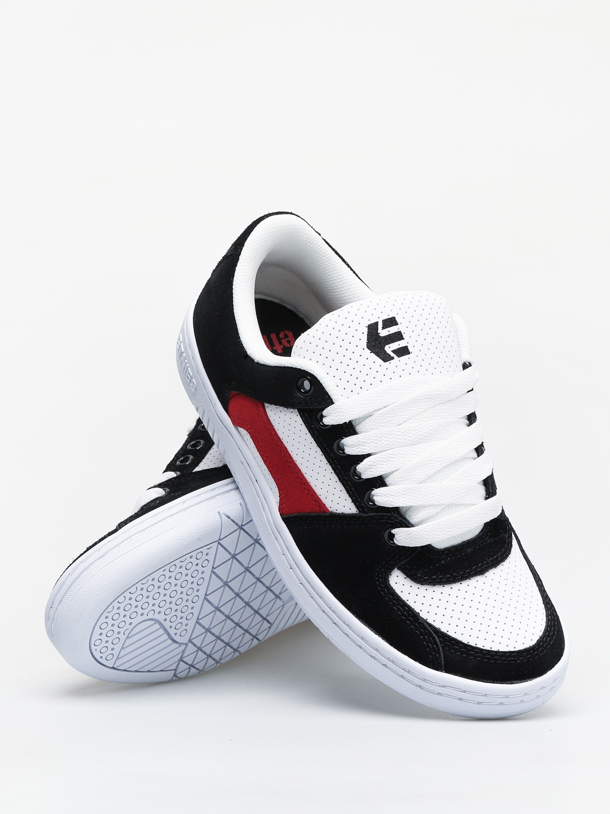 Boty Etnies Senix Lo (black/white/red)