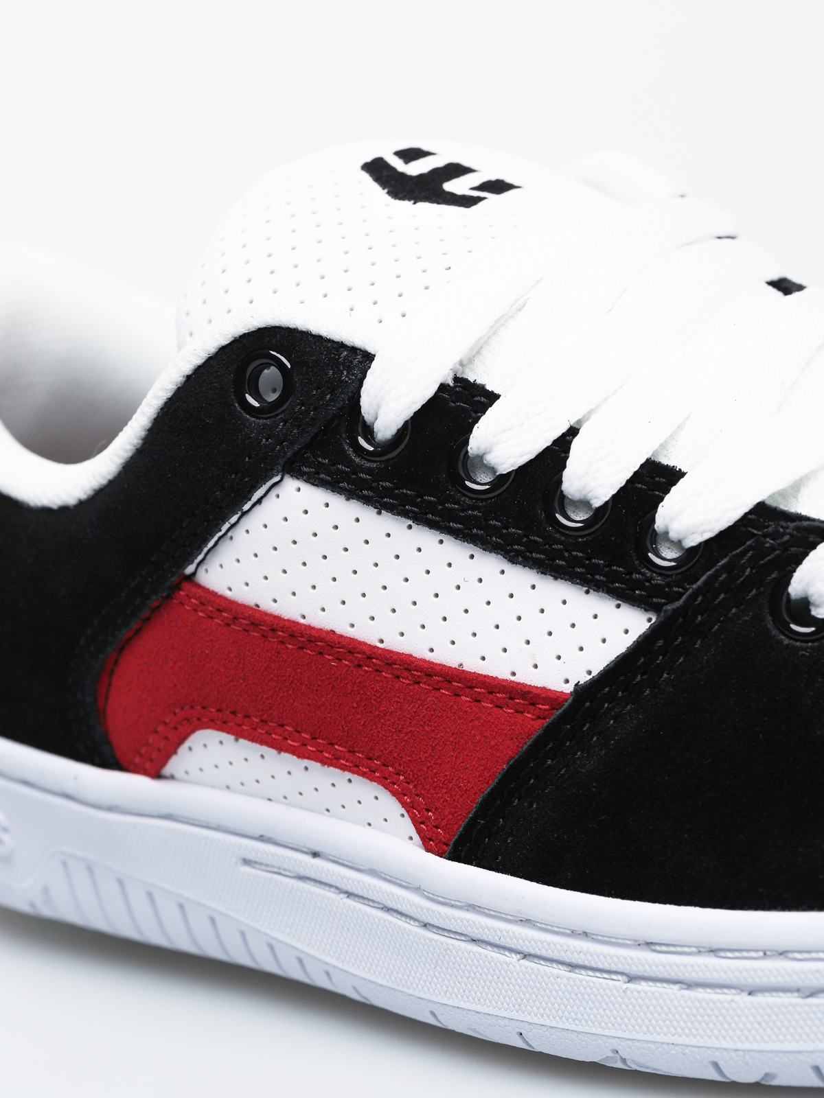 Boty Etnies Senix Lo (black/white/red)