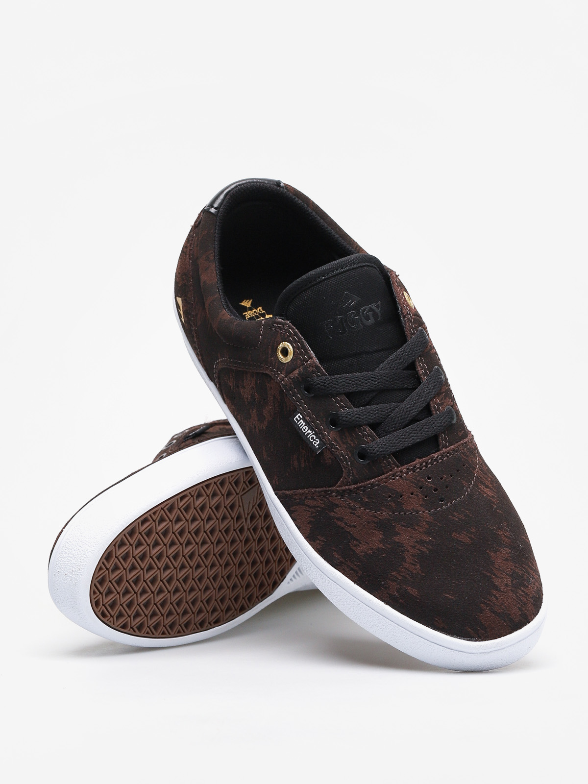 Boty Emerica Figgy Dose (brown/black/white)