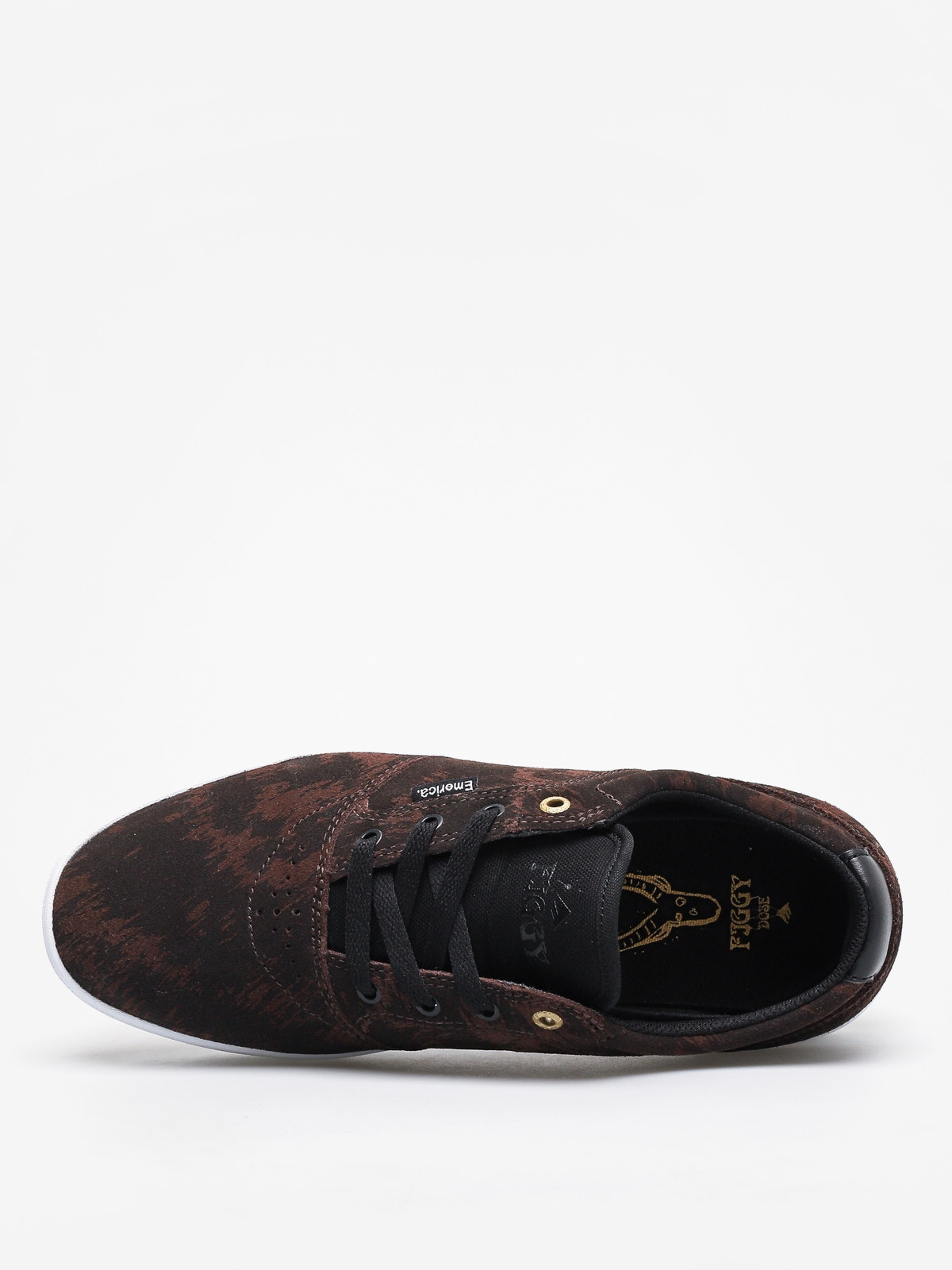 Boty Emerica Figgy Dose (brown/black/white)