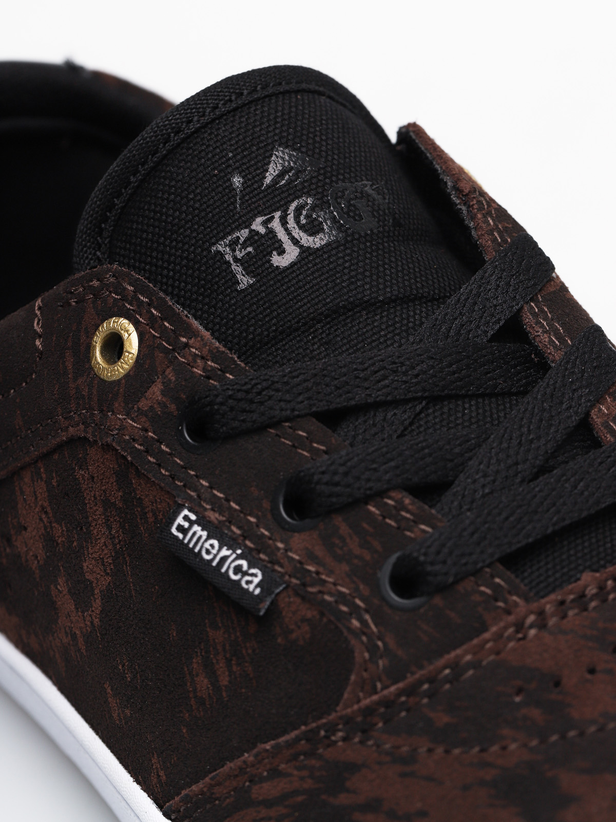 Boty Emerica Figgy Dose (brown/black/white)