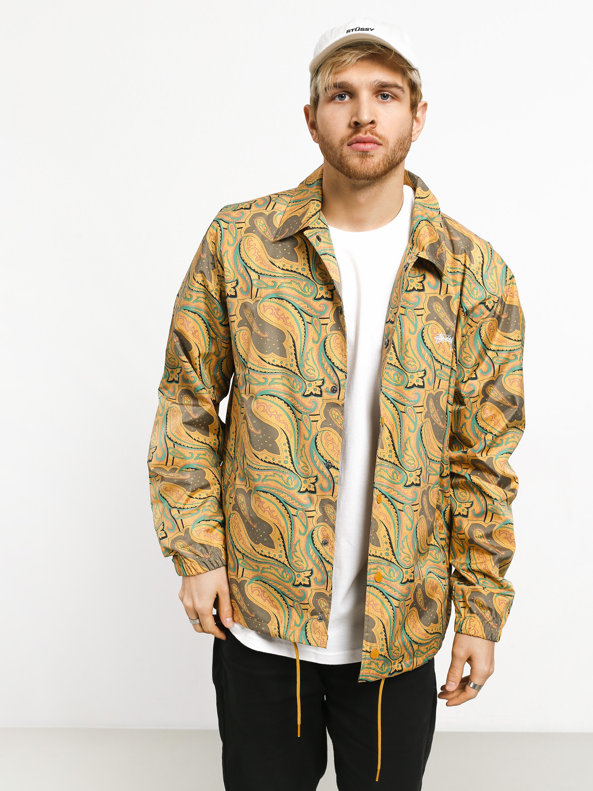 Bunda Stussy Paisley Coach (gold)