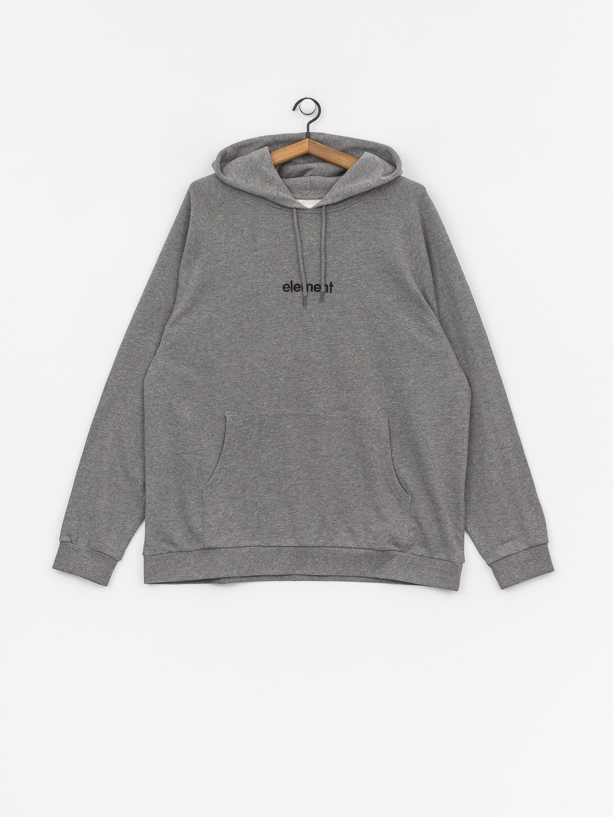 Mikina s kapucí Element Big HD (grey heather)