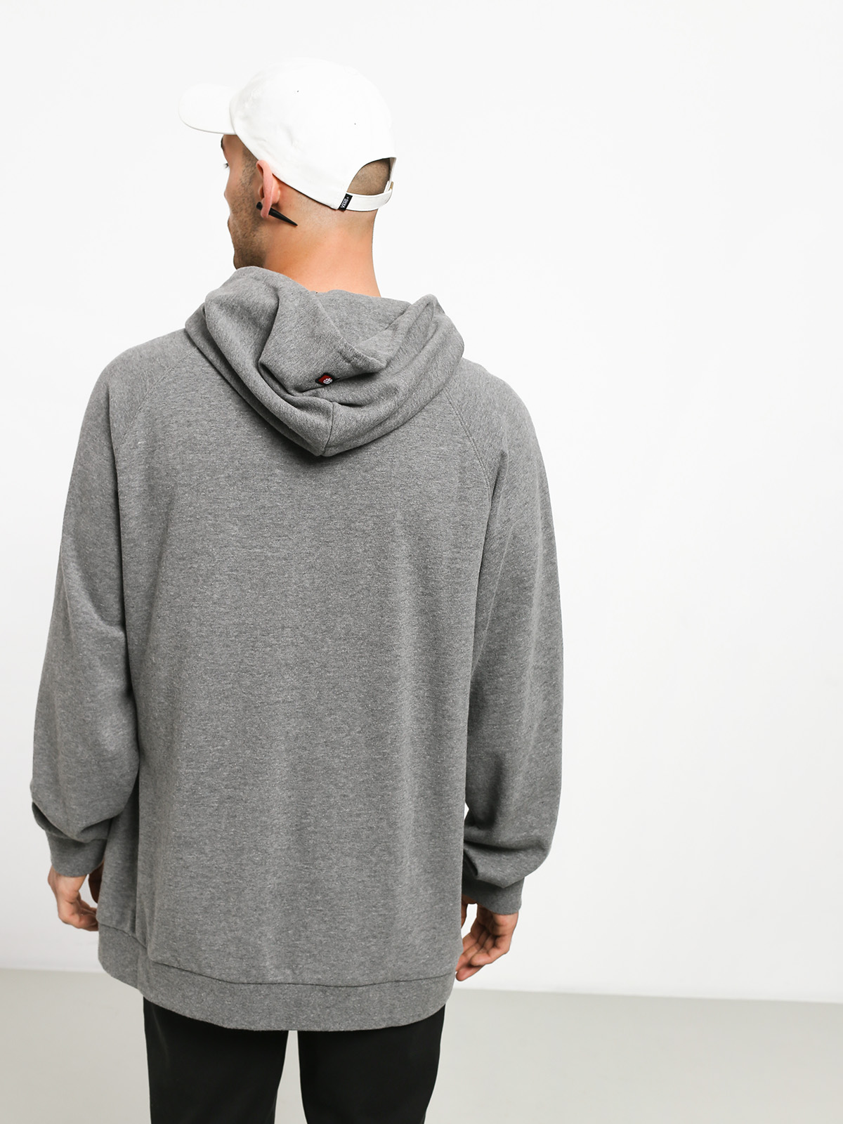 Mikina s kapucí Element Big HD (grey heather)