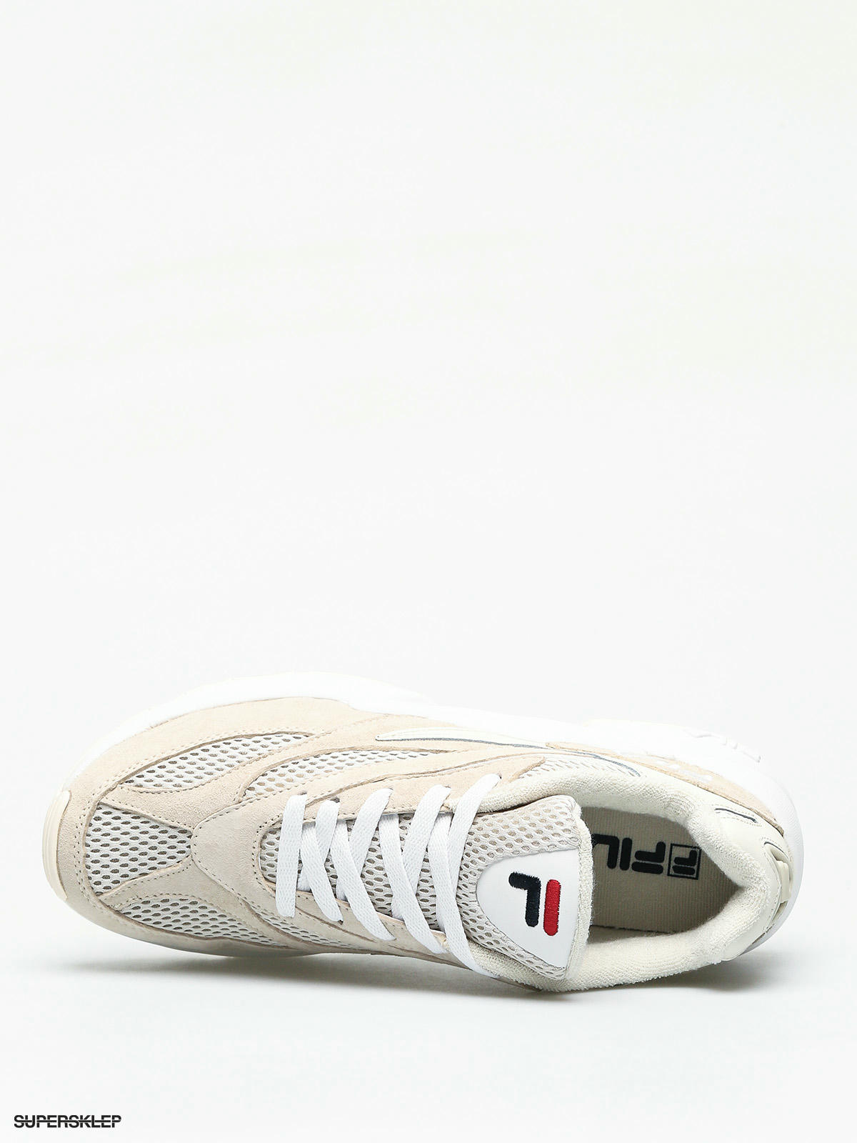 fila venom low white