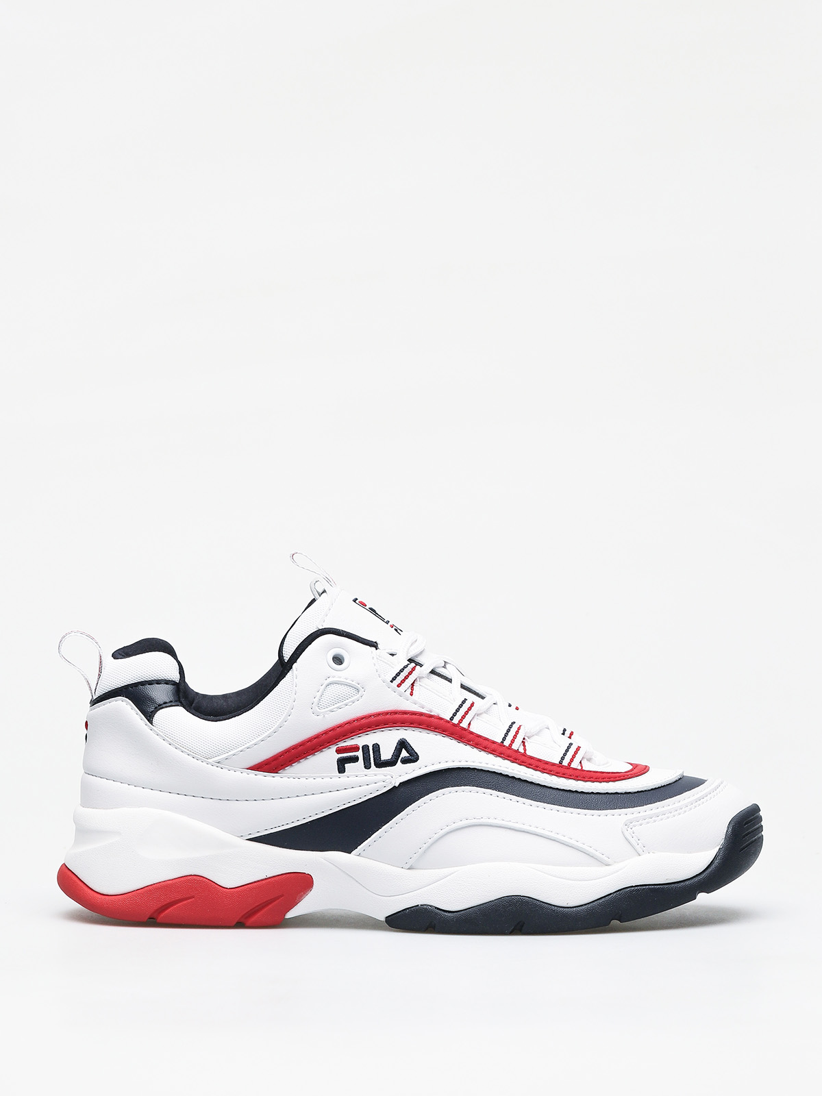 Boty Fila Ray F Low (white/fila navy/fila red)