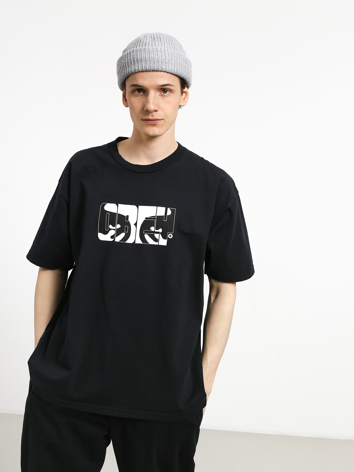 Tričko OBEY Eyes Of Obey (off black)