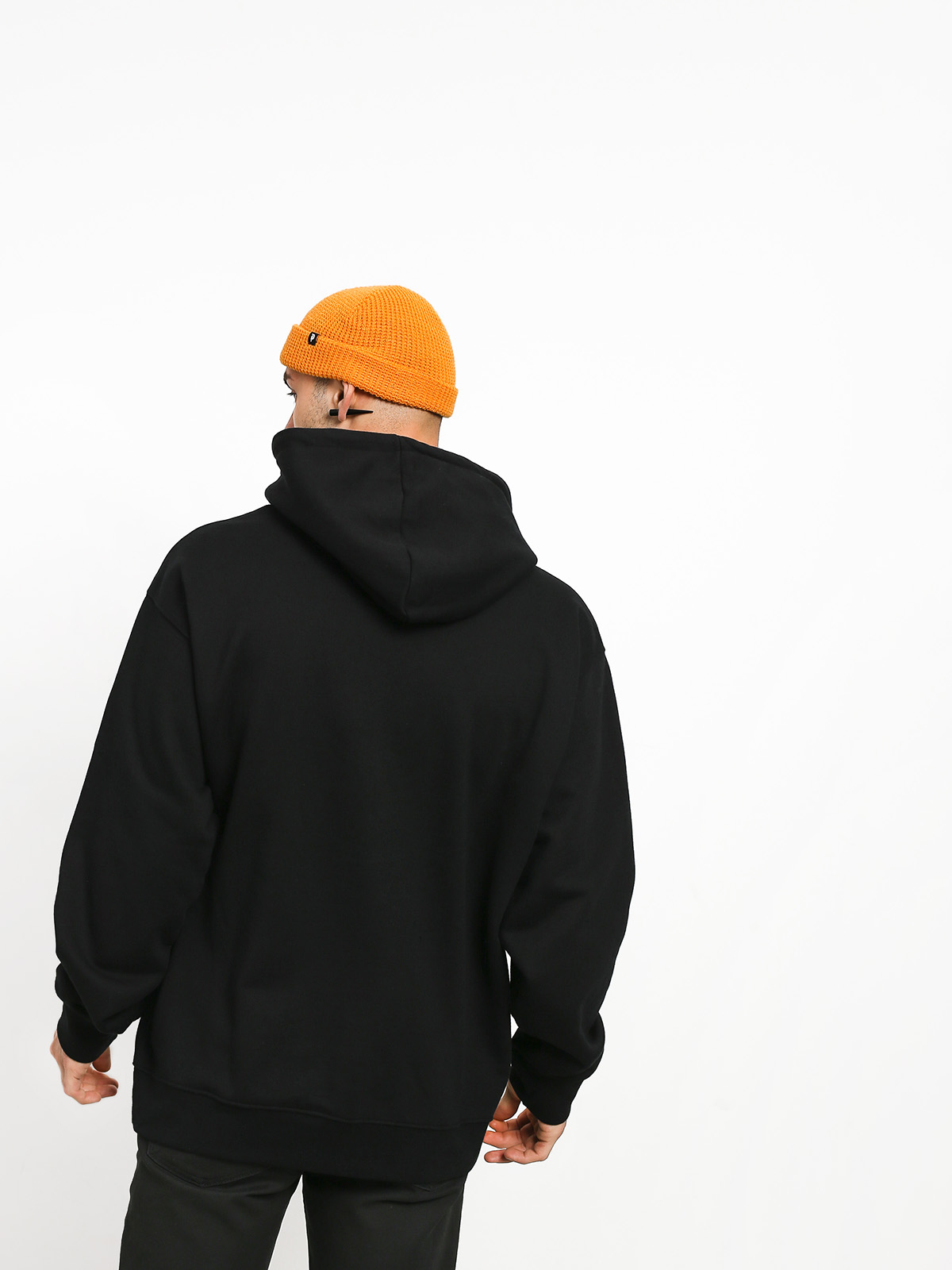 Mikina s kapucí OBEY Jodie HD (black)