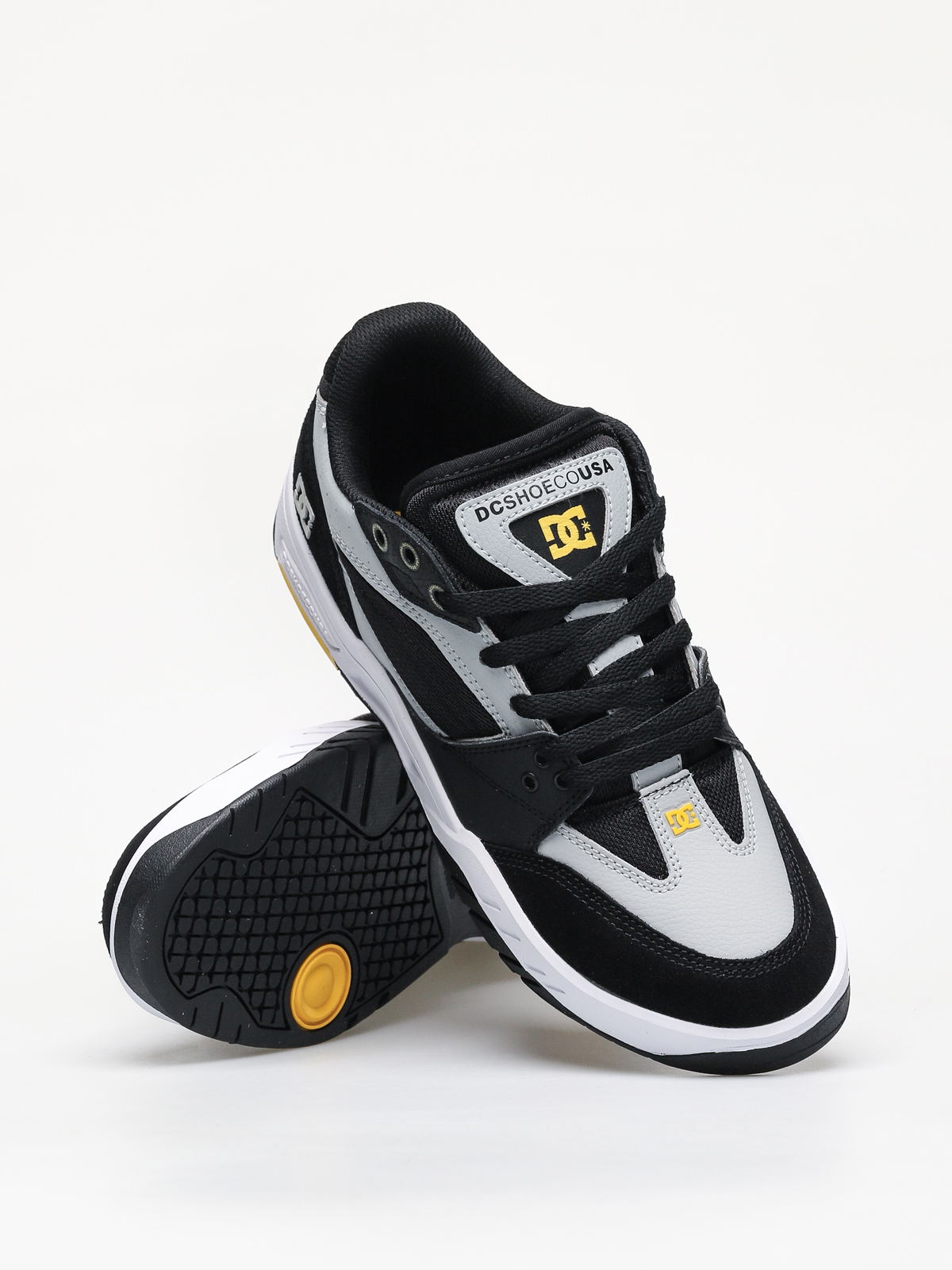 Boty DC Maswell (black/grey/yellow)