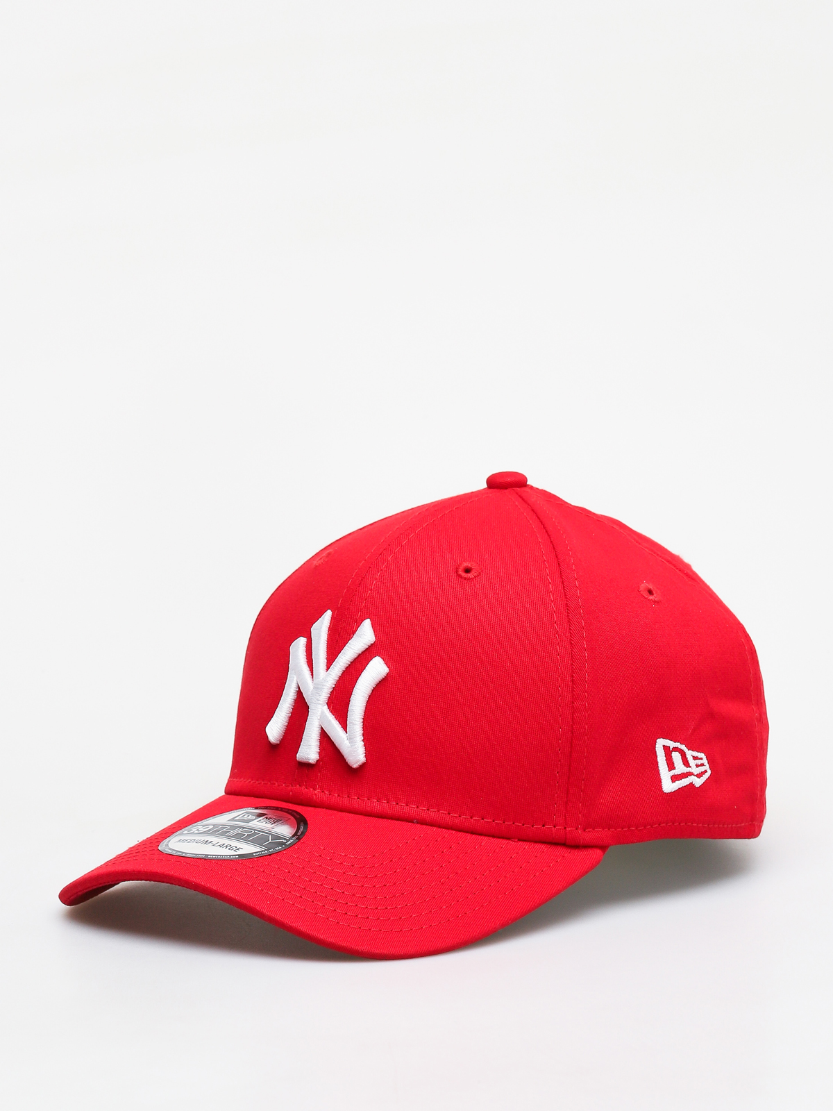 Kšiltovka New Era 3930 League Basic New York Yankees ZD (scarlet/optic white)