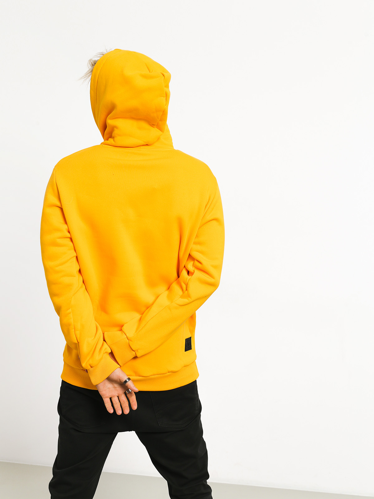 Mikina s kapucí El Polako Kurde Balans HD (yellow)