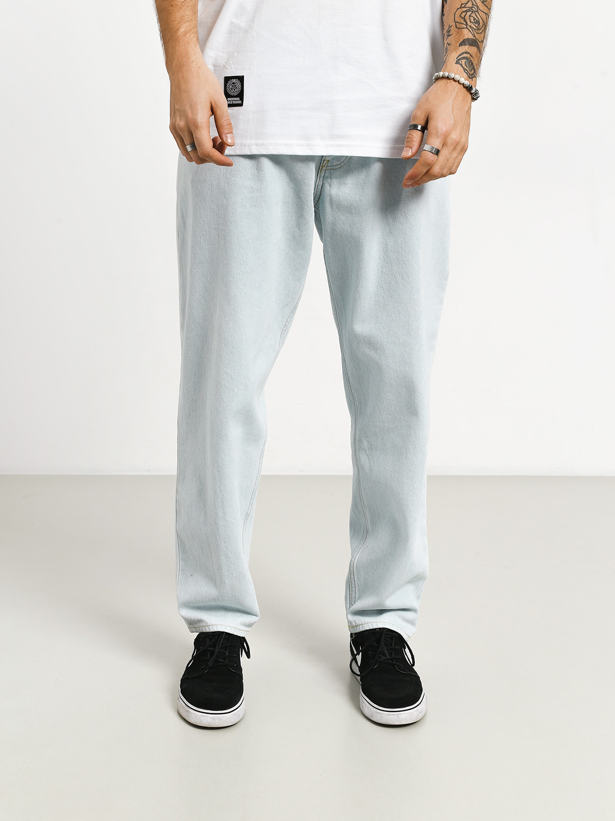 Kalhoty DC Worker Relaxed 1 (bleach out)