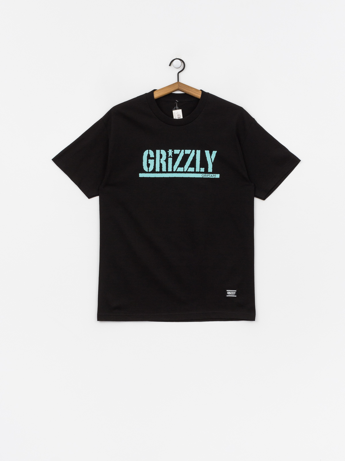 Tričko Grizzly Griptape Stamped (black)
