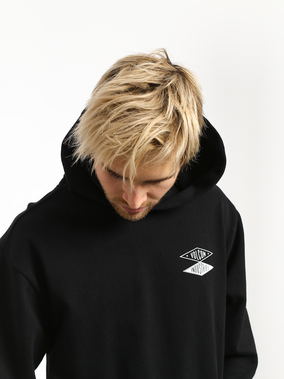 Mikina s kapucí Volcom V.I. HD (blk)