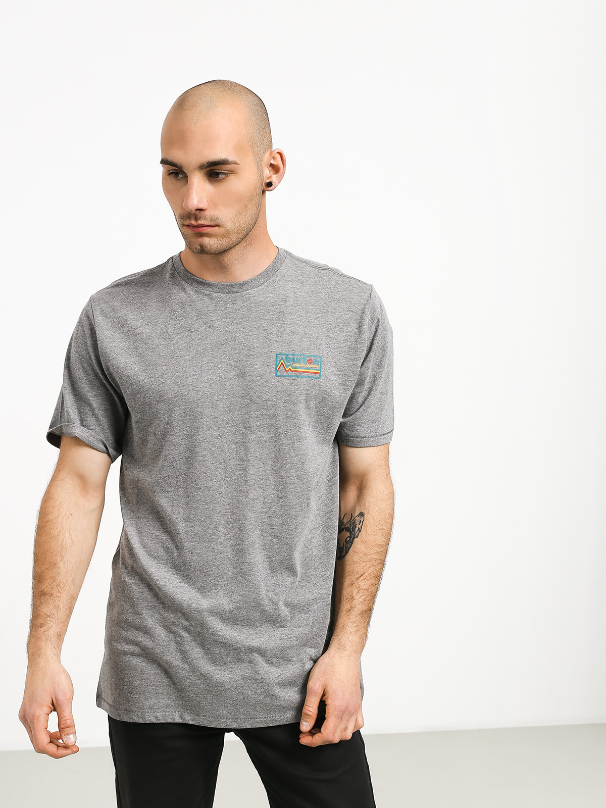 Tričko Burton Gregson (gray heather)