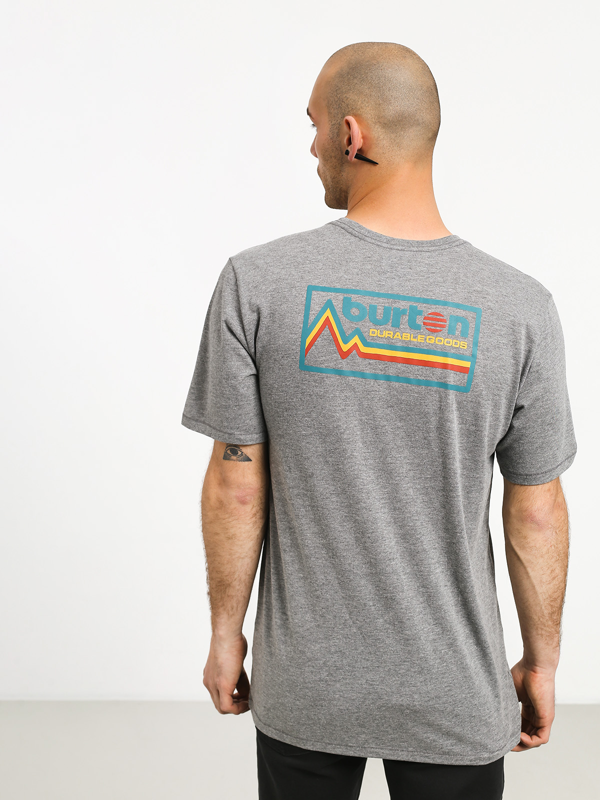 Tričko Burton Gregson (gray heather)