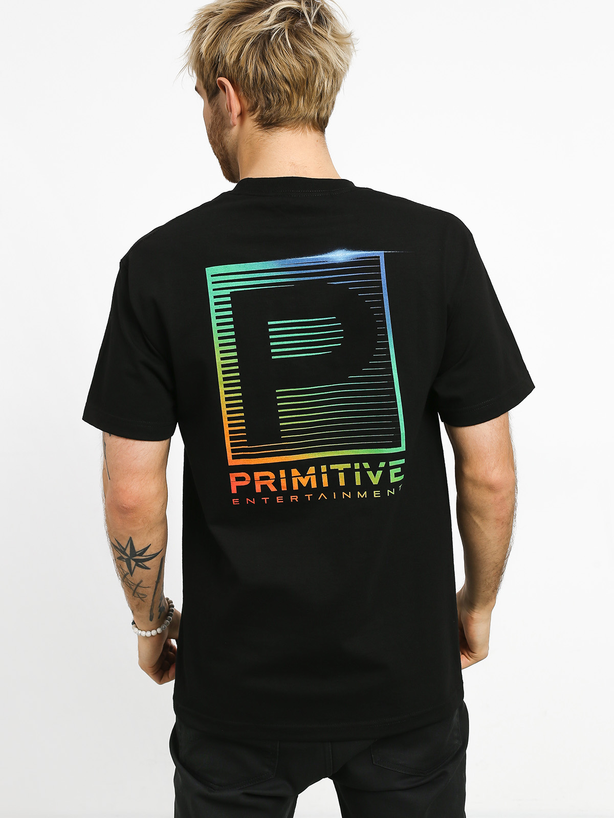 Tričko Primitive Entertainment (black)
