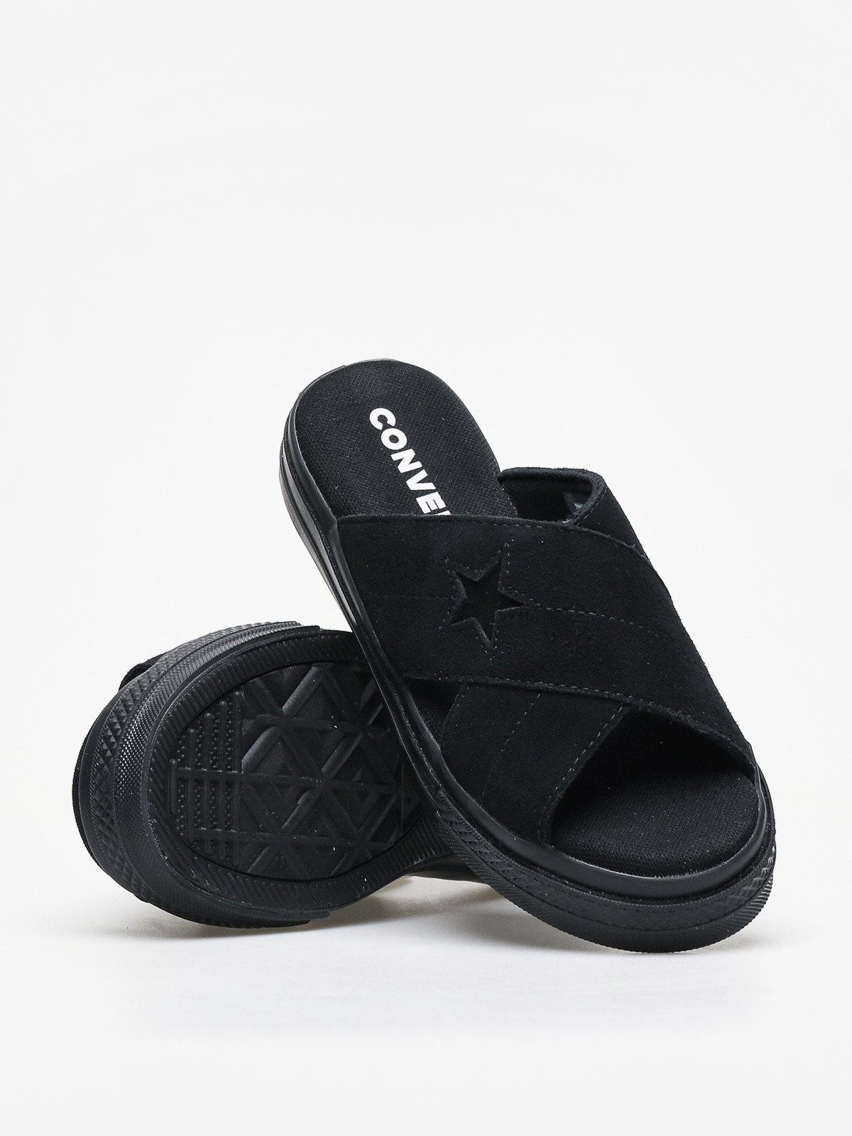 Plážovky Converse One Star Sandal Slip Wmn (black/black/black)