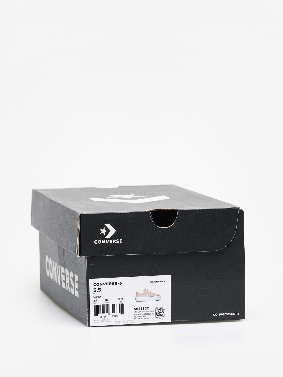 Tenisky Converse One Star Platform Ox Wmn (bleached coral/black/white)