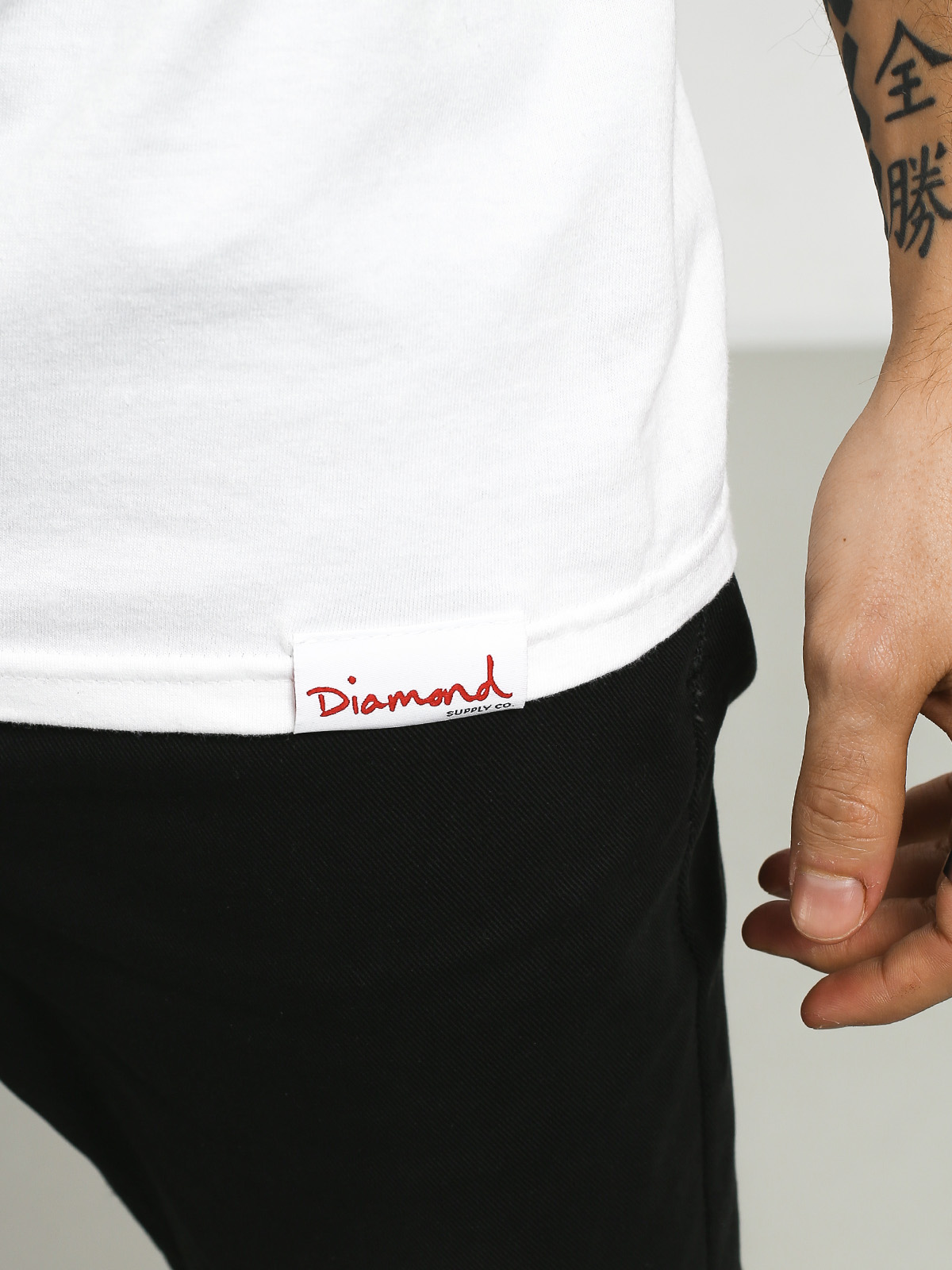 Tričko Diamond Supply Co. Fishing For Compliments (white)