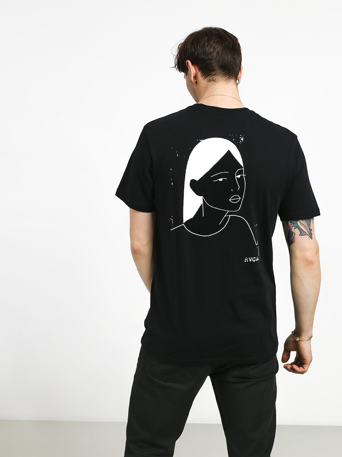 Tričko RVCA Frosty Gaze (black)