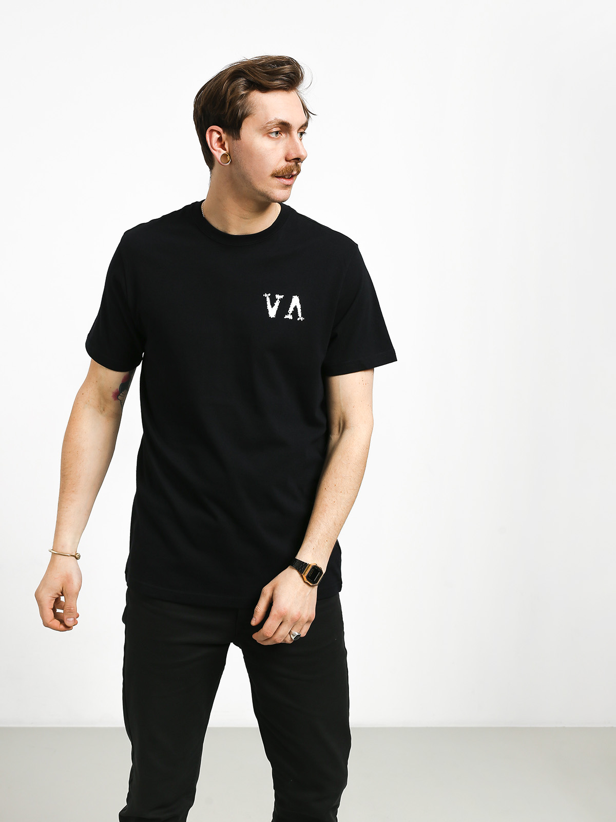 Tričko RVCA Frosty Gaze (black)