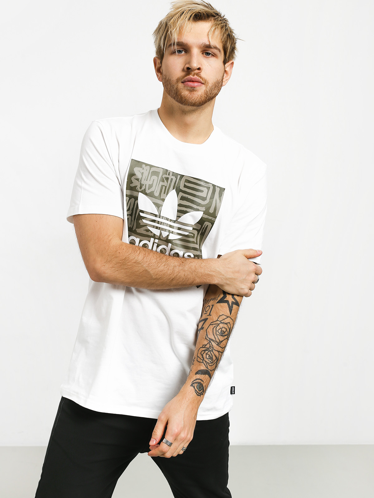 Tričko adidas Originals Dakari Bb (white/rawkha/ngtcar)