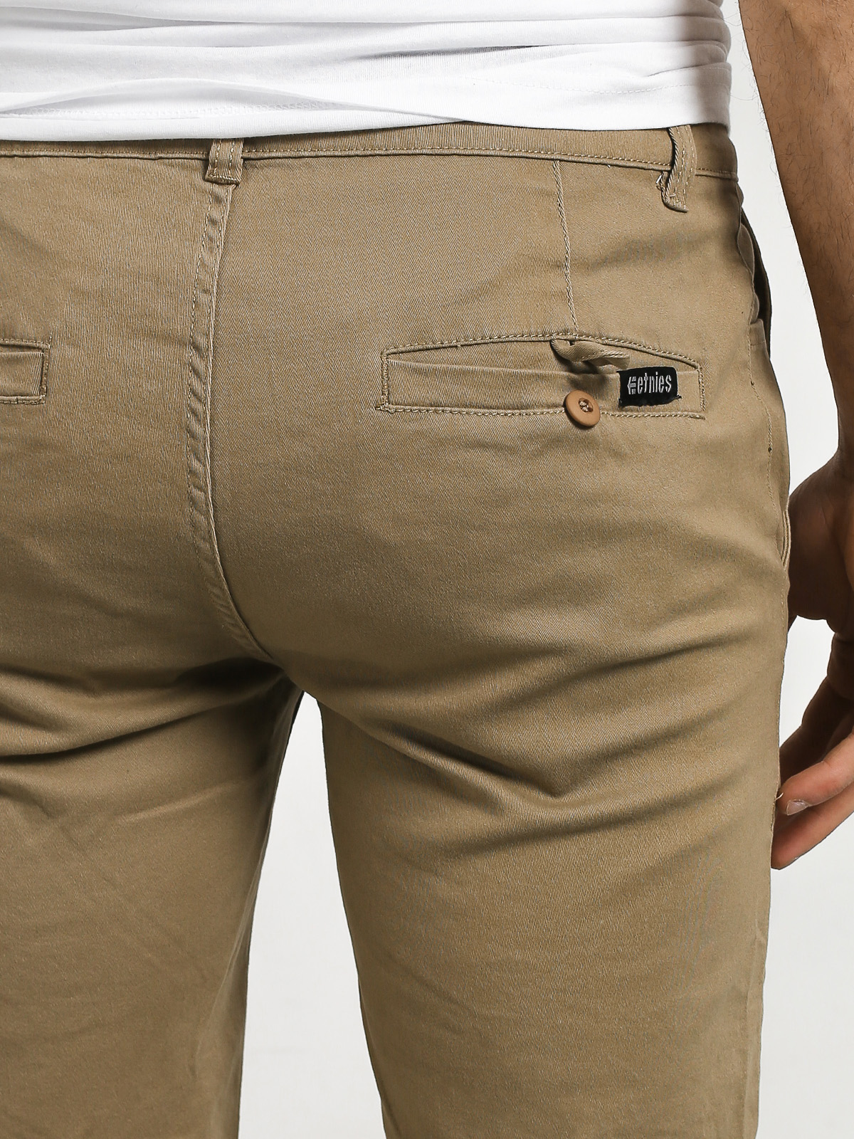 Kraťasy Etnies Essential Straight Chino (khaki)