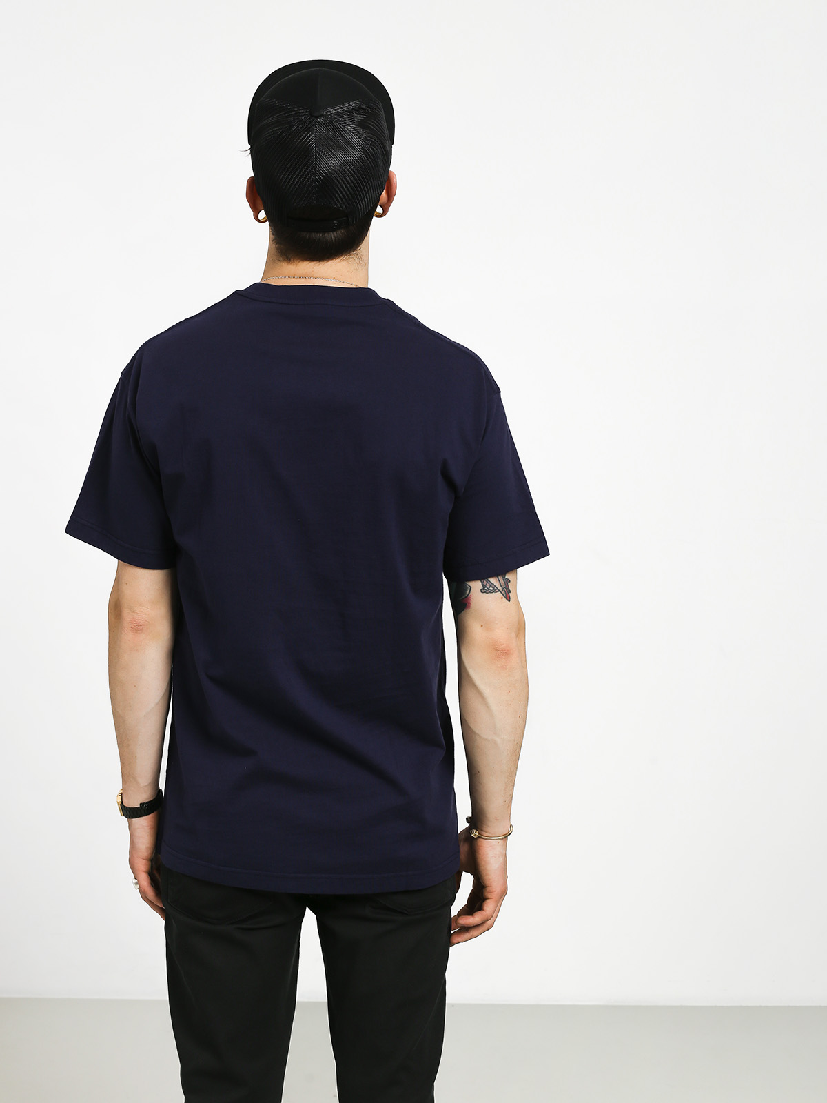 Tričko eS Split Block (navy)