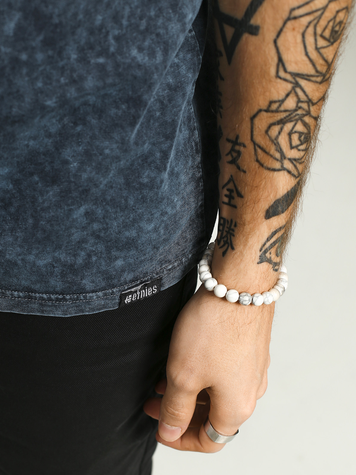 Tričko Etnies Baguerra (indigo)