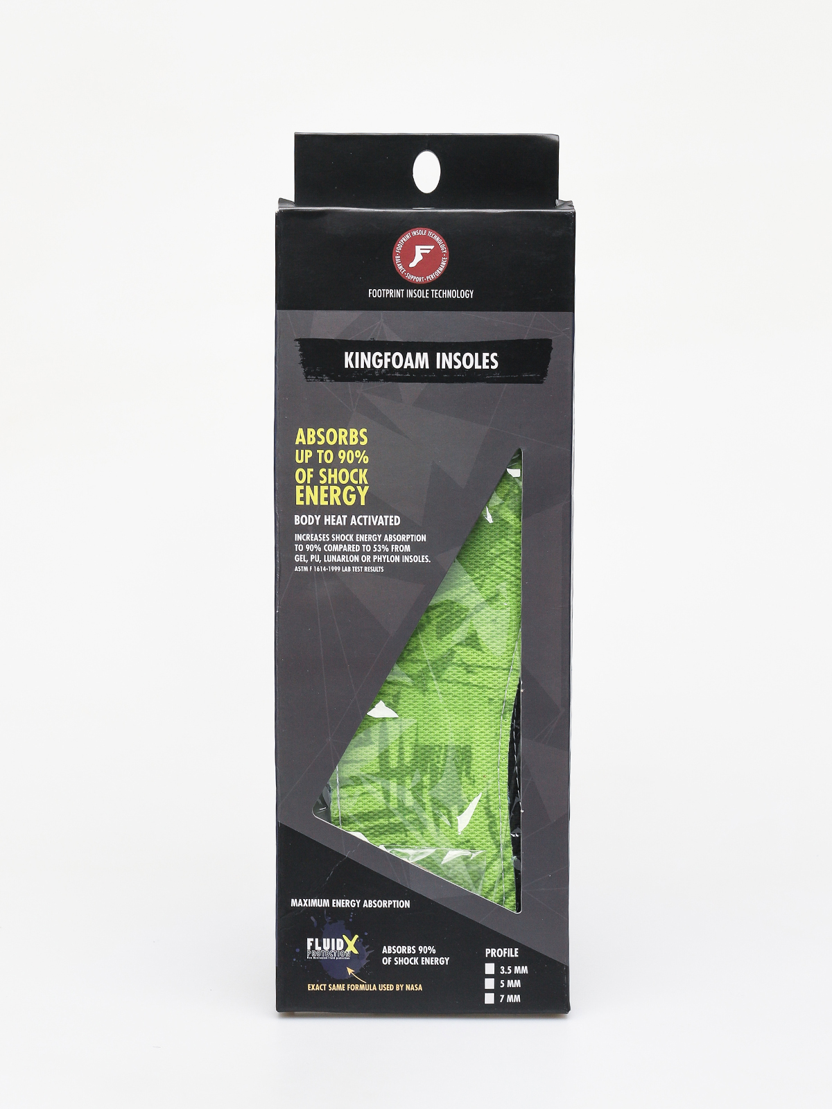 Příslušenství Vložky Footprint Flat Kingfoam Insoles (yellow camo)