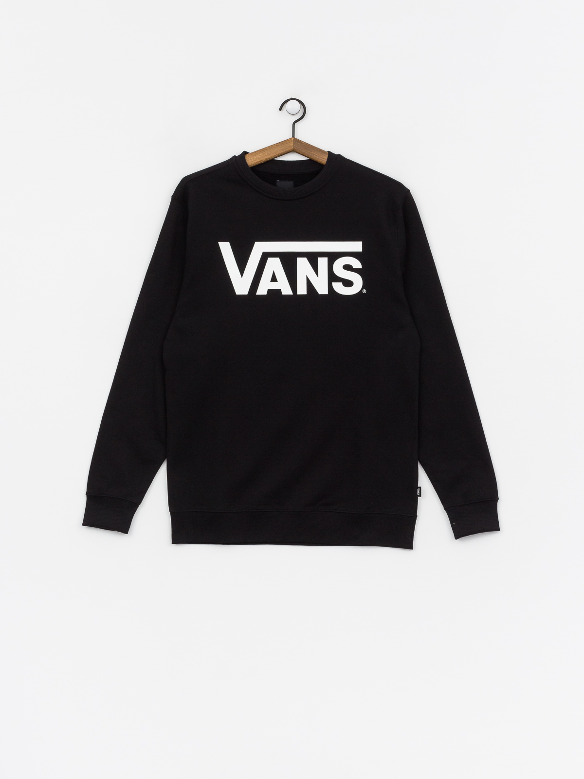 Mikina Vans Classic Crew (black/white)