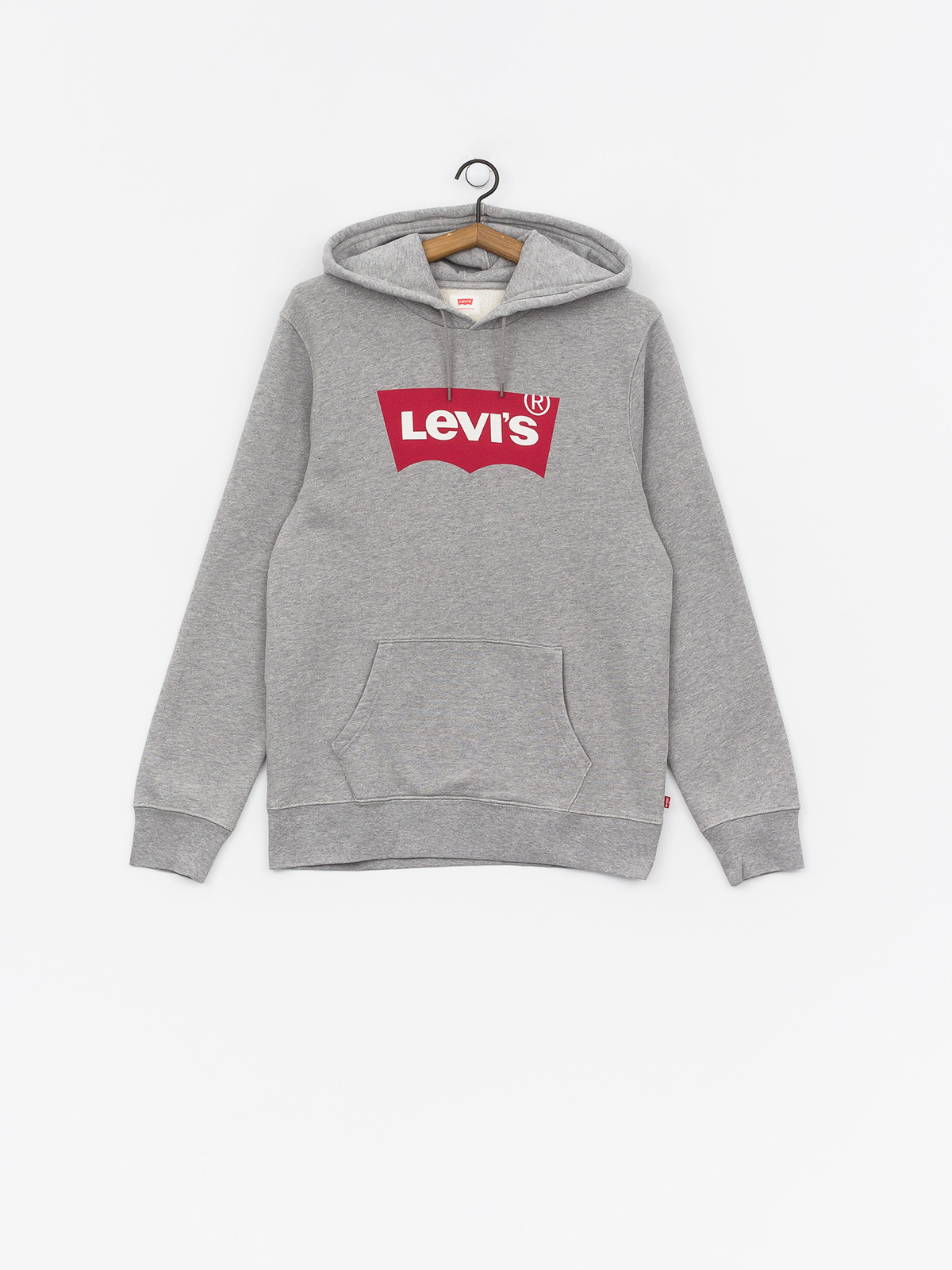 Mikina s kapucí Levi's Graphic HD (heather grey)