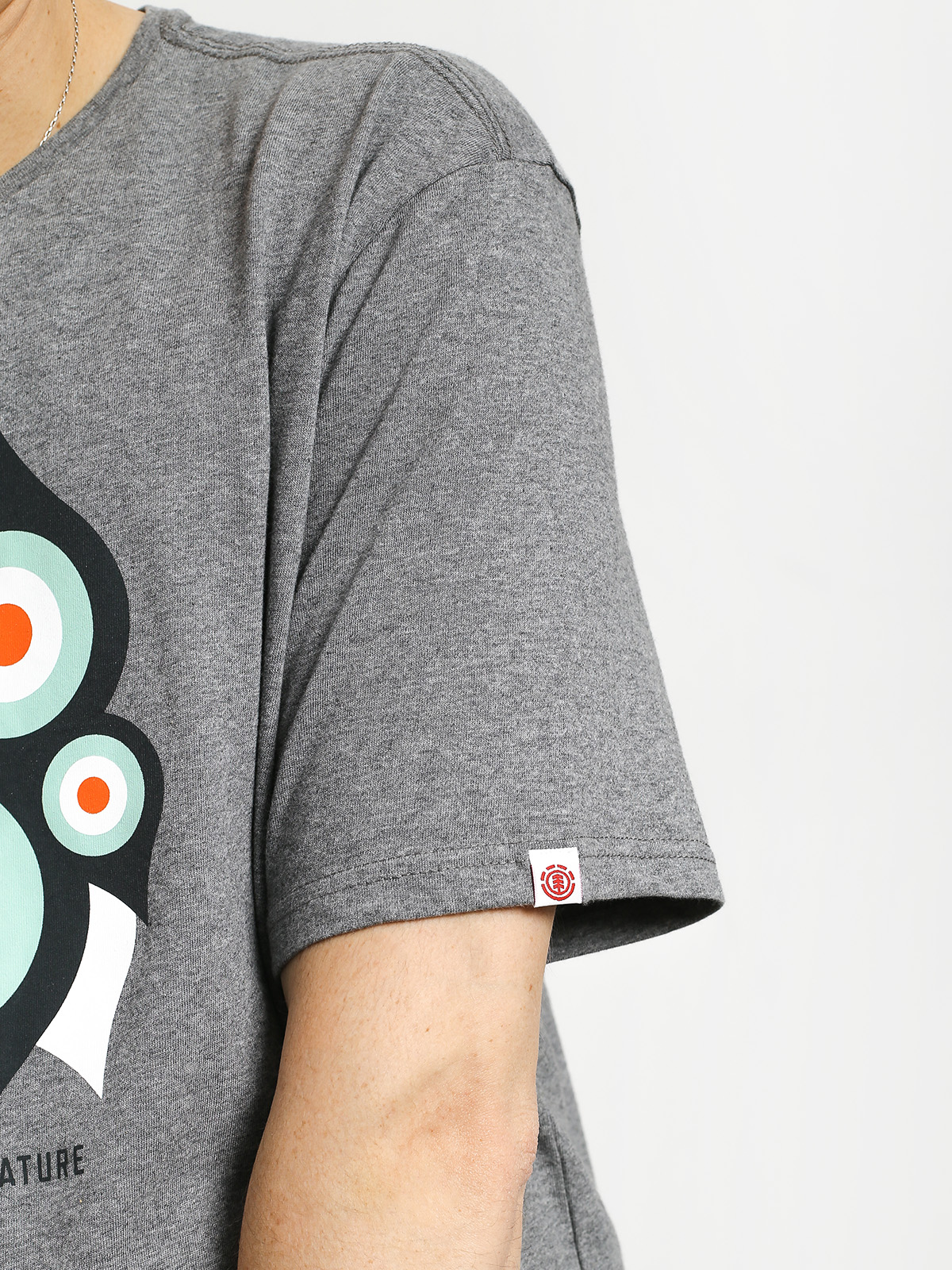 Tričko Element Hoot (grey heather)