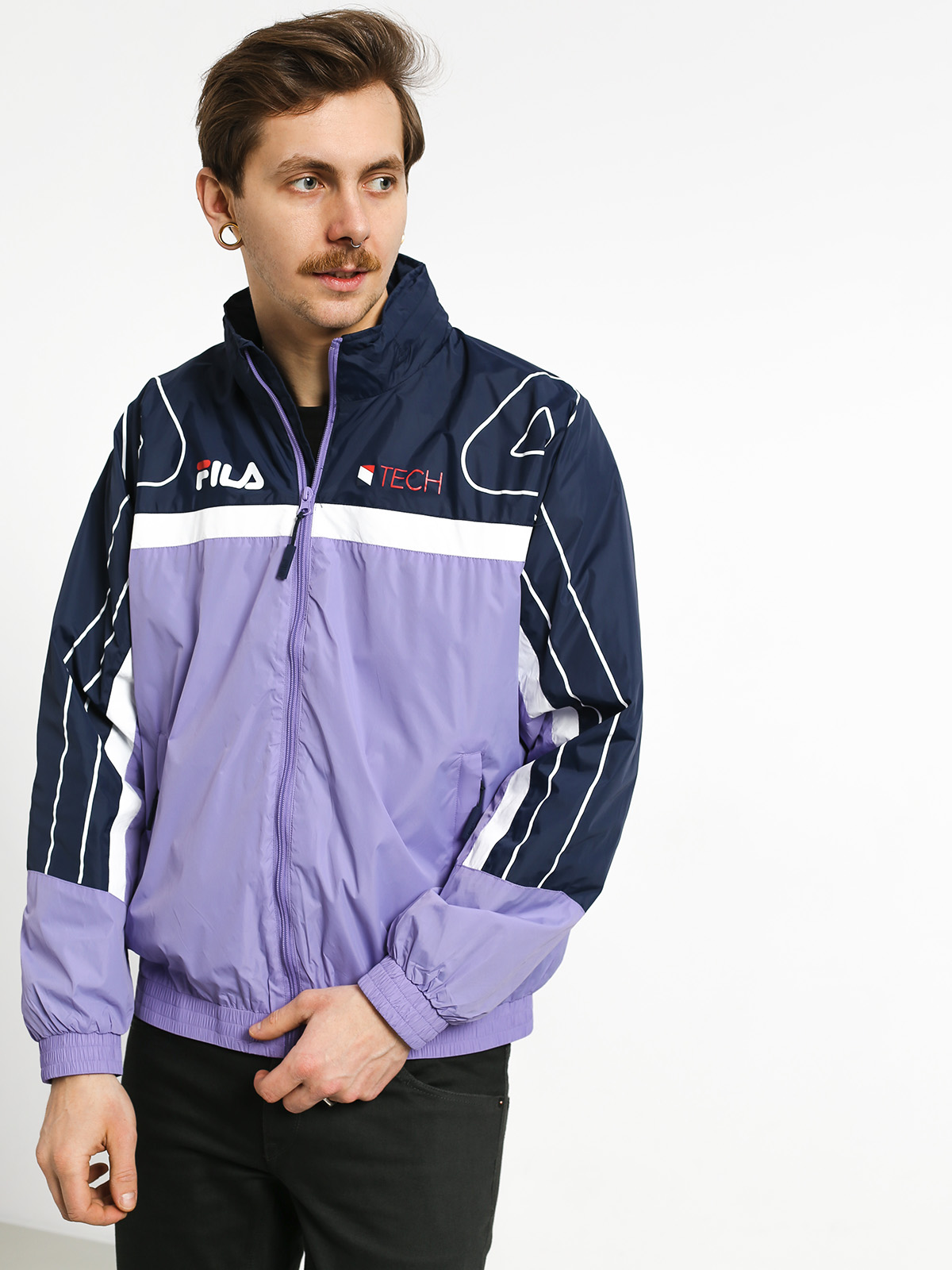 Bunda Fila Dan (violet tulip/black iris/bright white)